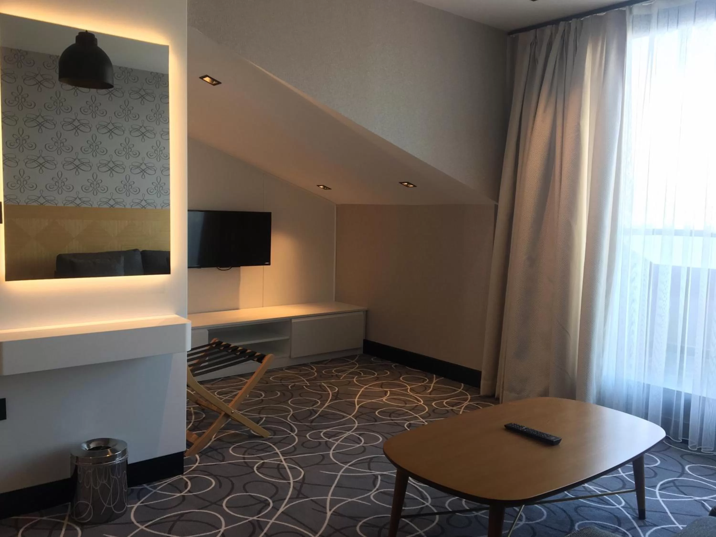 Decorative detail in Four-G Hotel