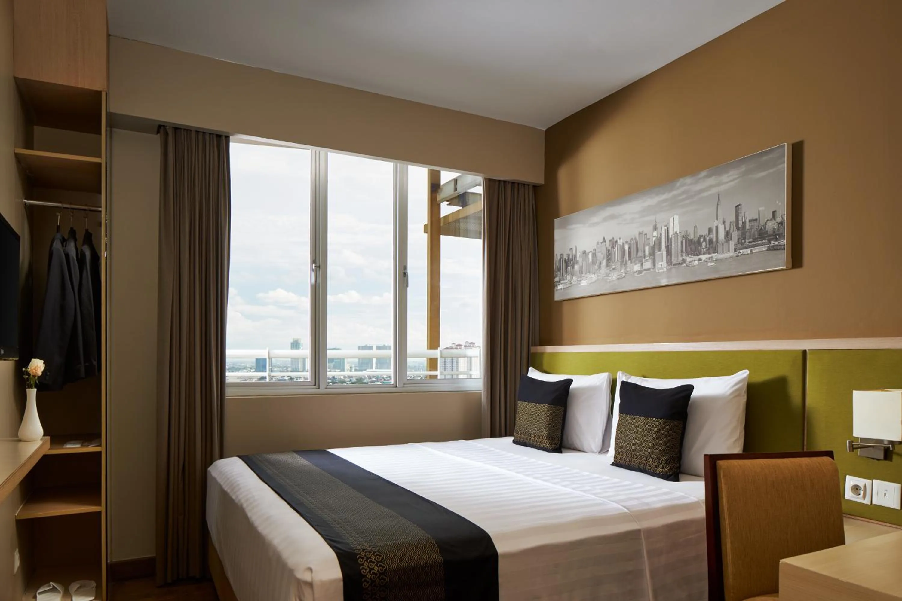 Bed in eL Hotel Jakarta