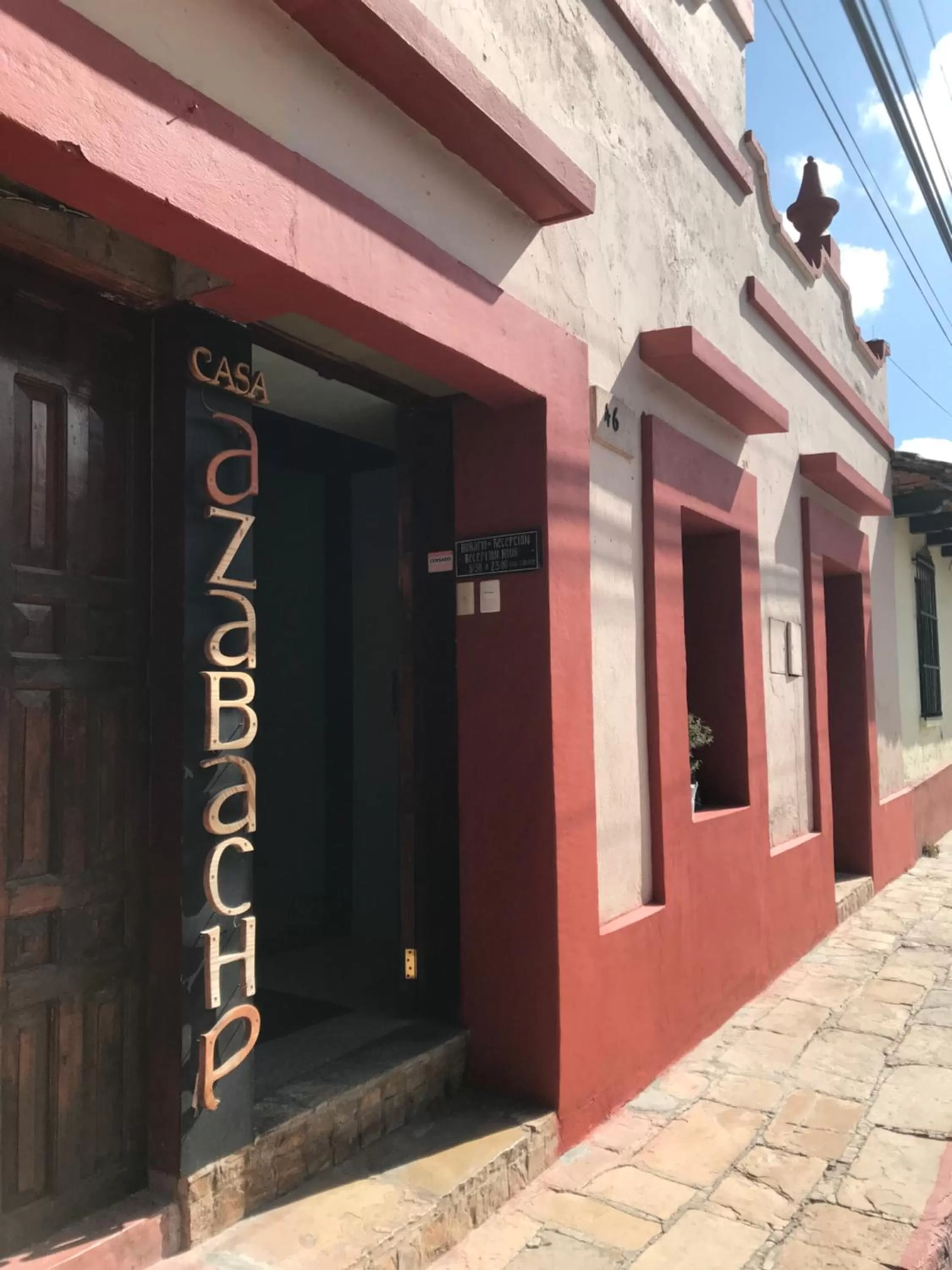 Facade/entrance in Hotel Casa Azabache