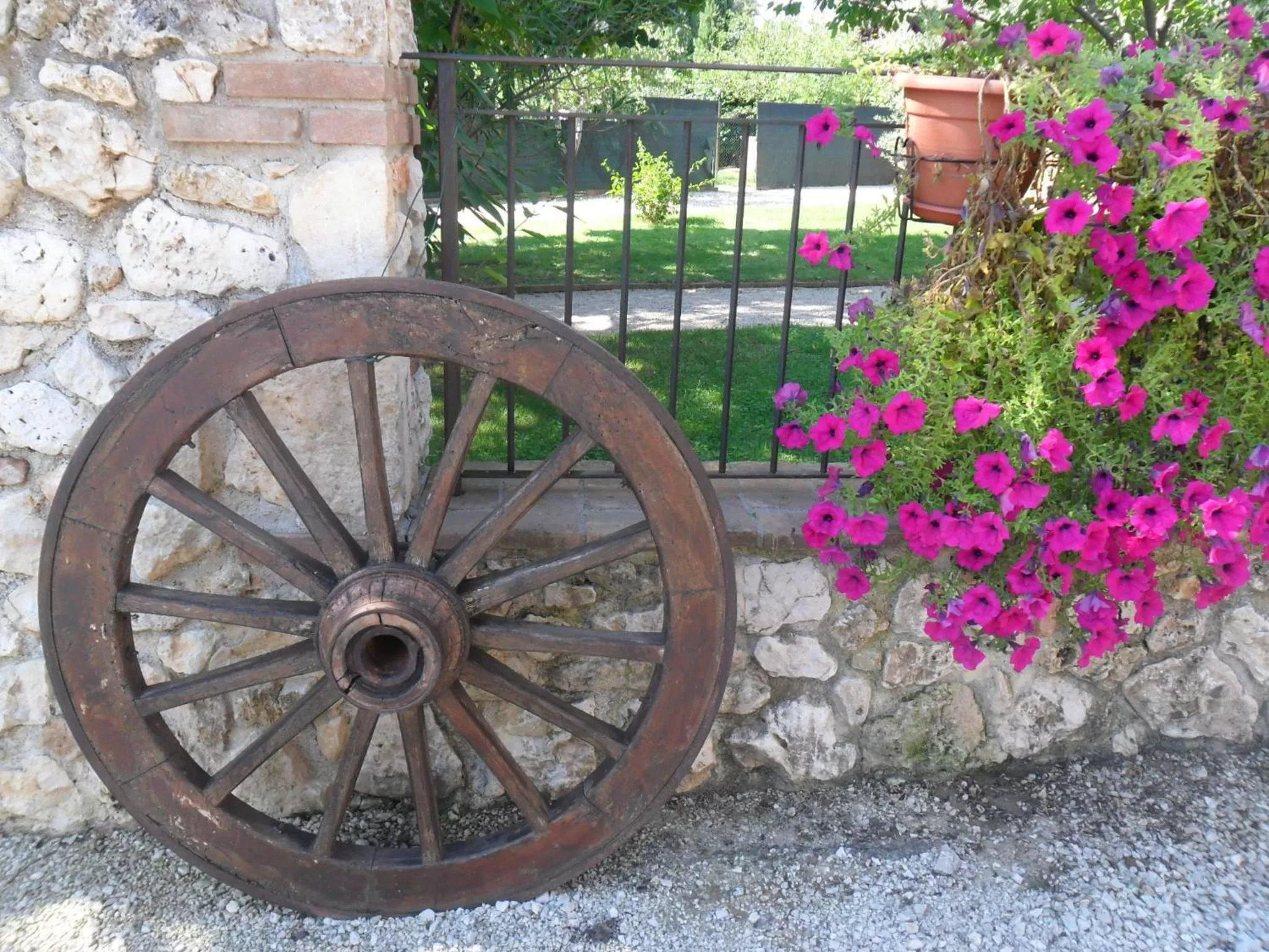 Facade/entrance in Casale Santa Caterina