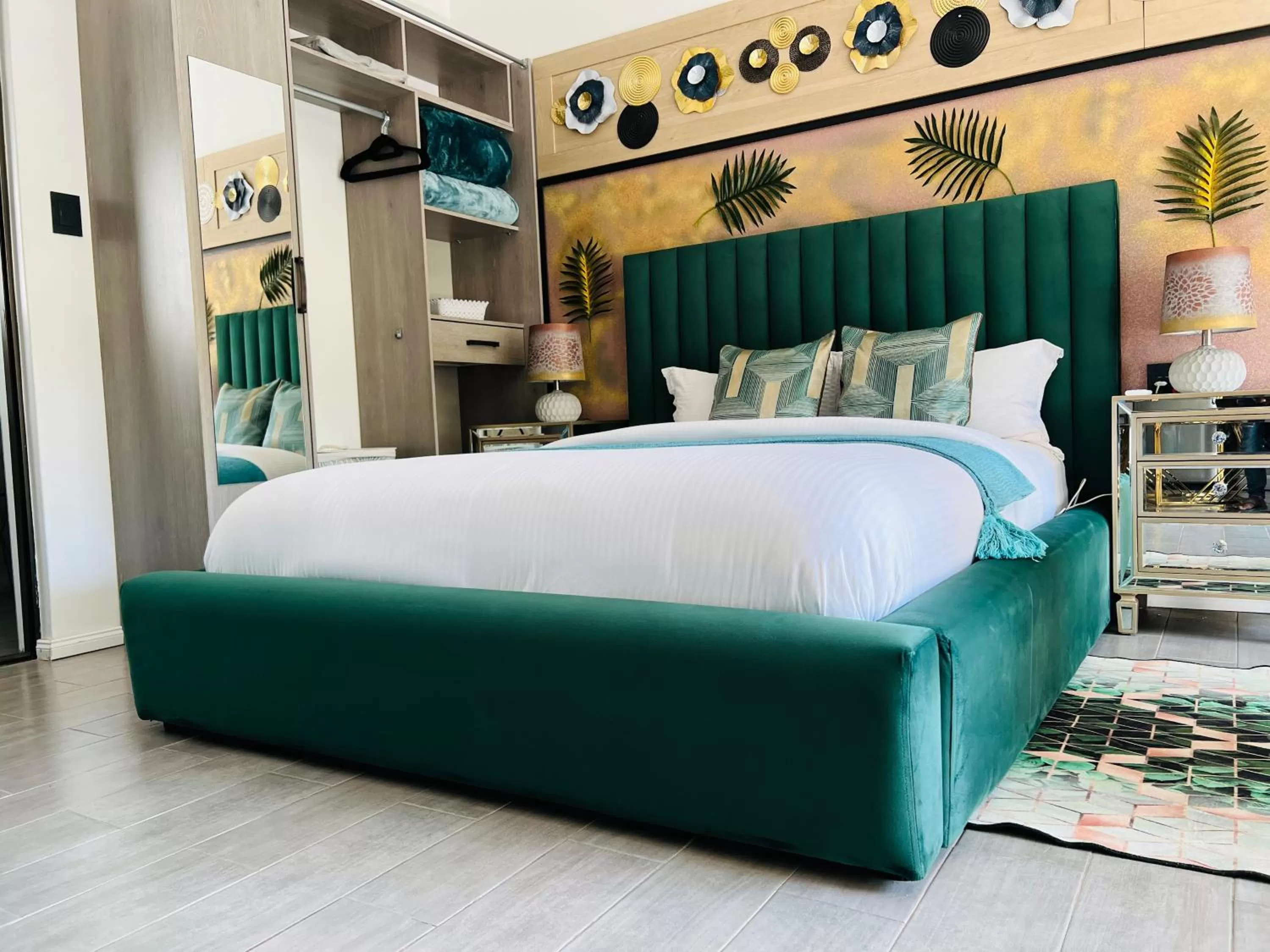 Bed in 24 On Basil Inventive suites