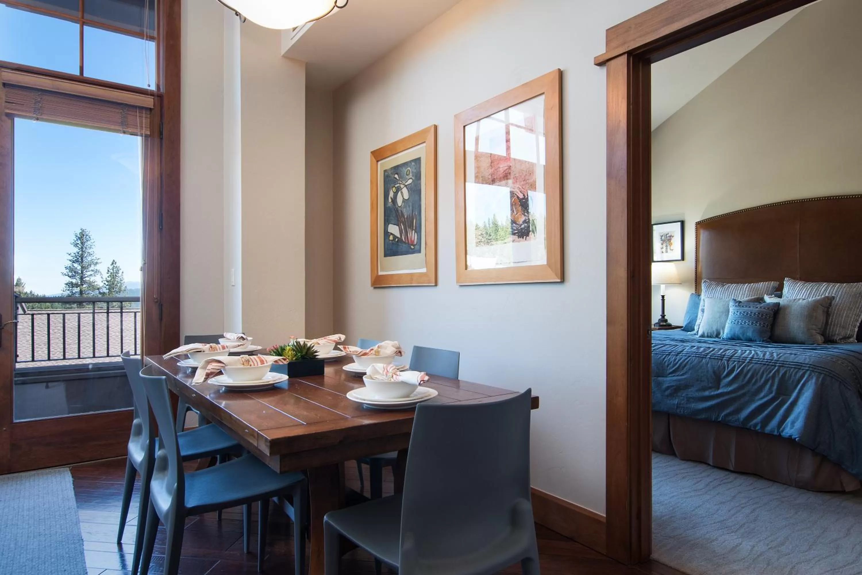 Dining Area in East West Hospitality at Tahoe