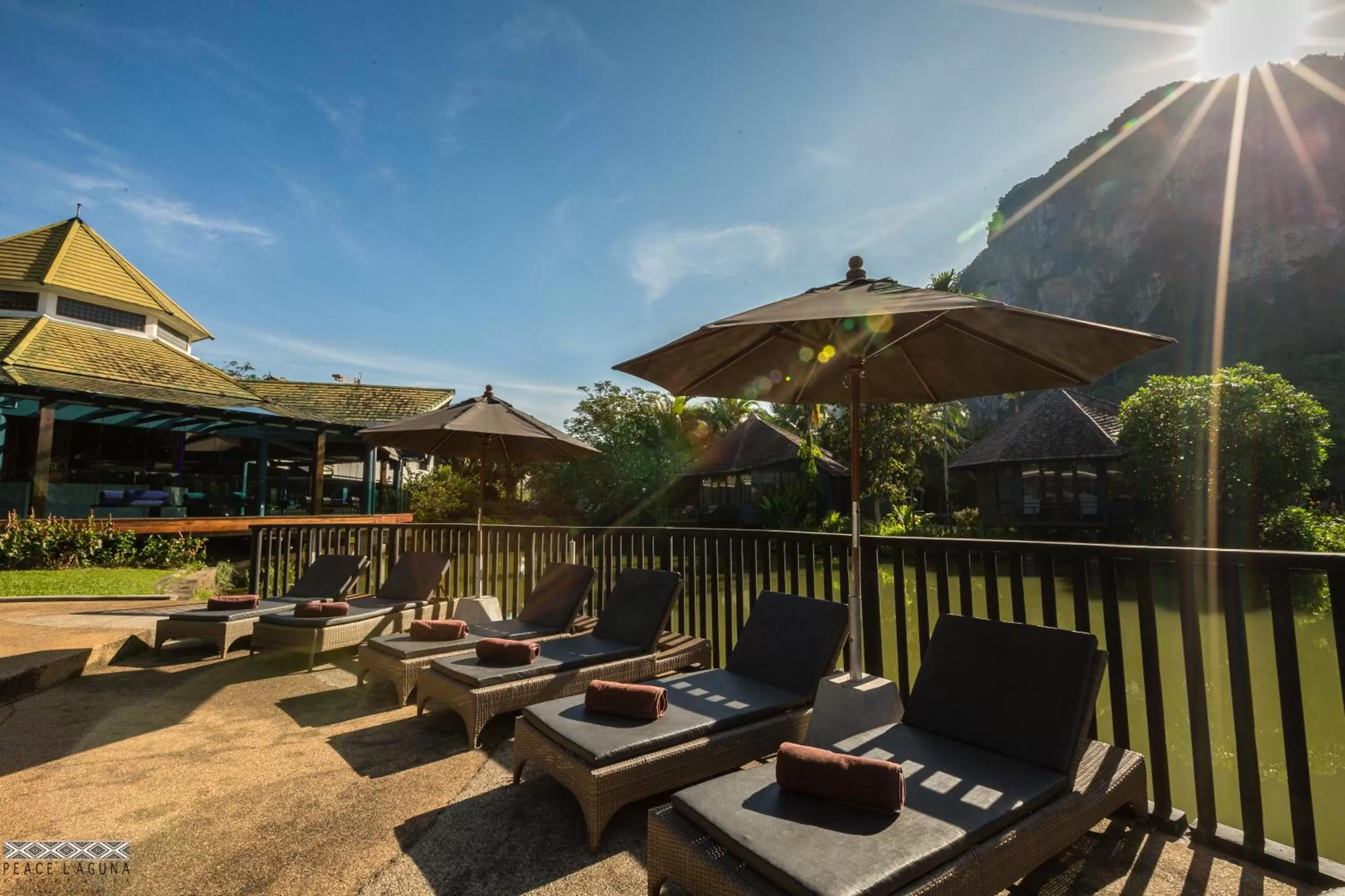 On site in Peace Laguna Resort & Spa