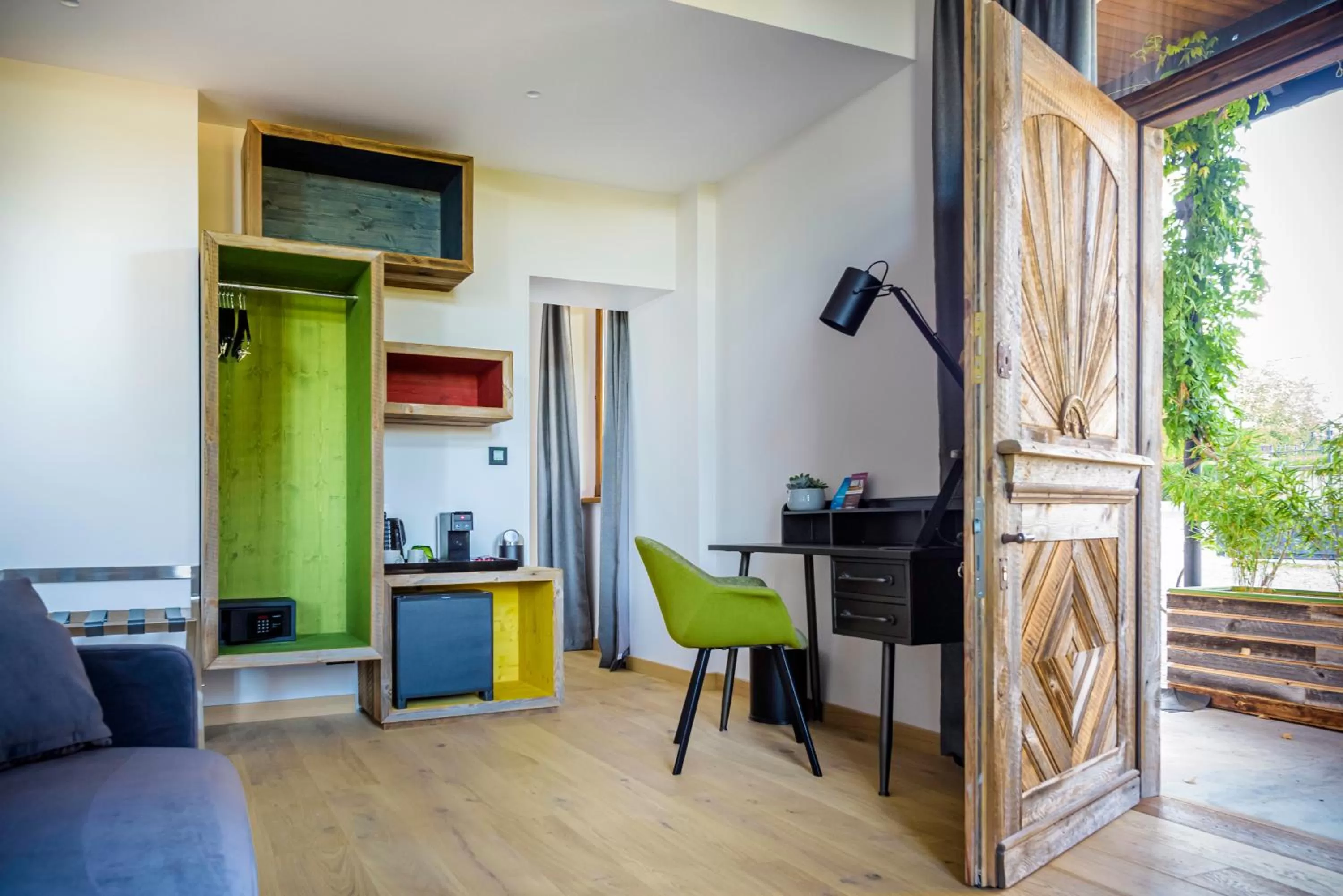 Balcony/Terrace in Hôtel La Garenne