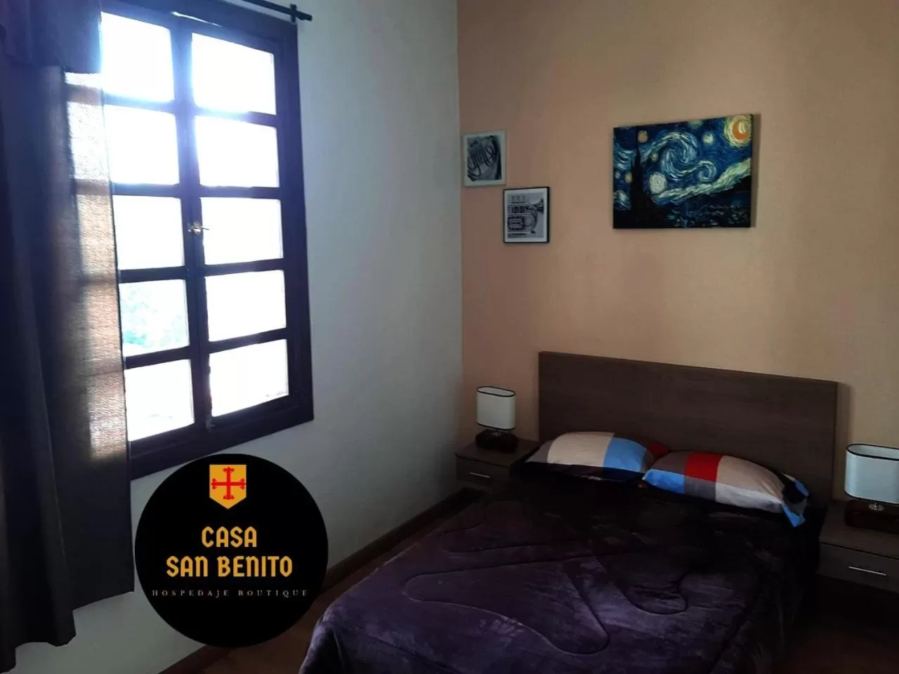 Bedroom in Casa San Benito Hospedaje