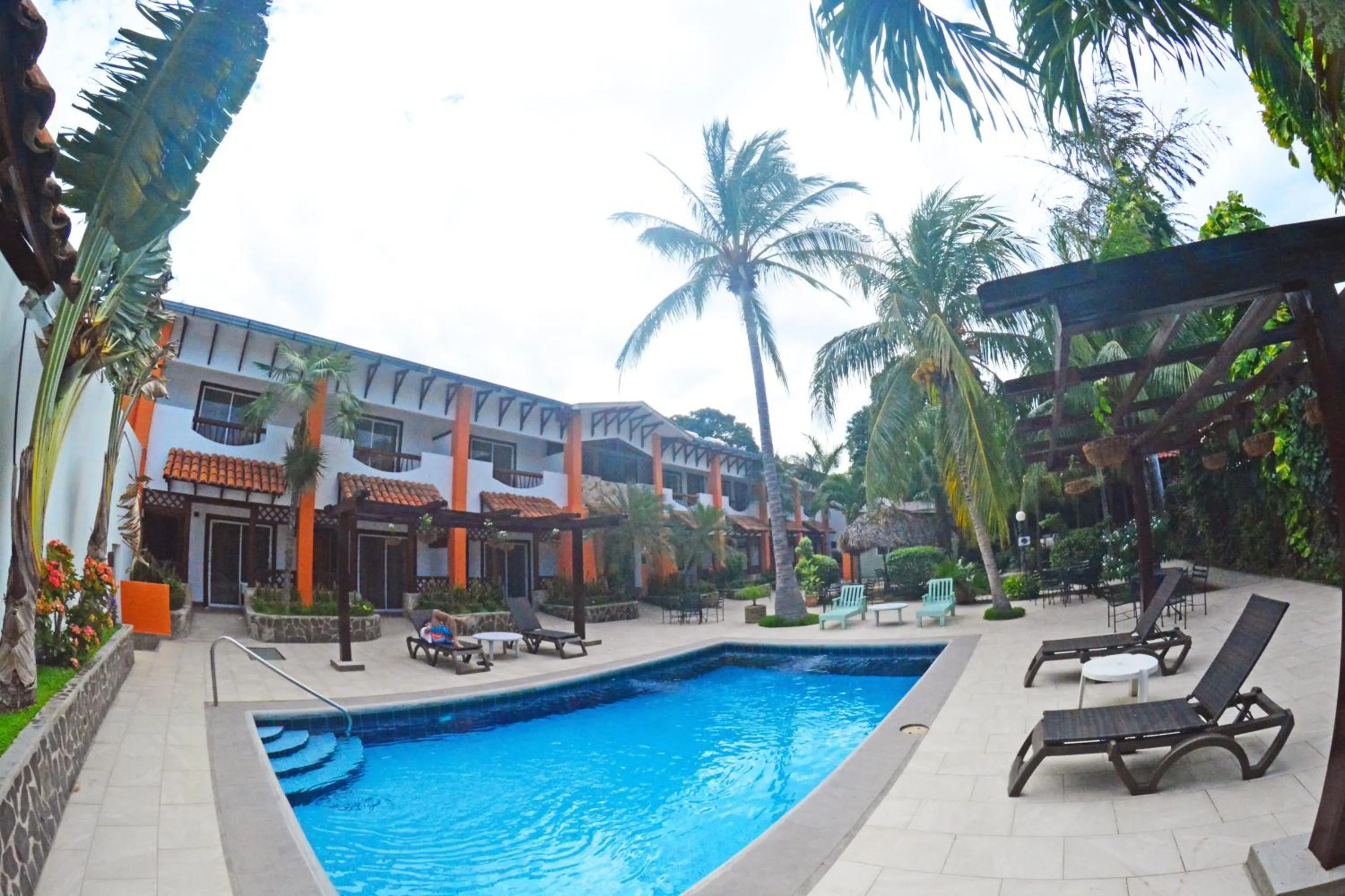 Swimming pool in Hotel Europeo