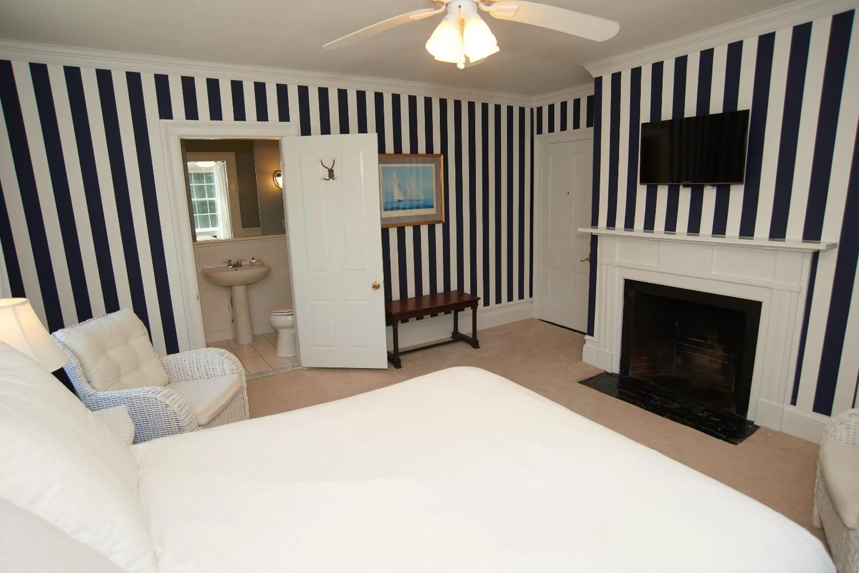 Bed in Belfry Inn and Bistro