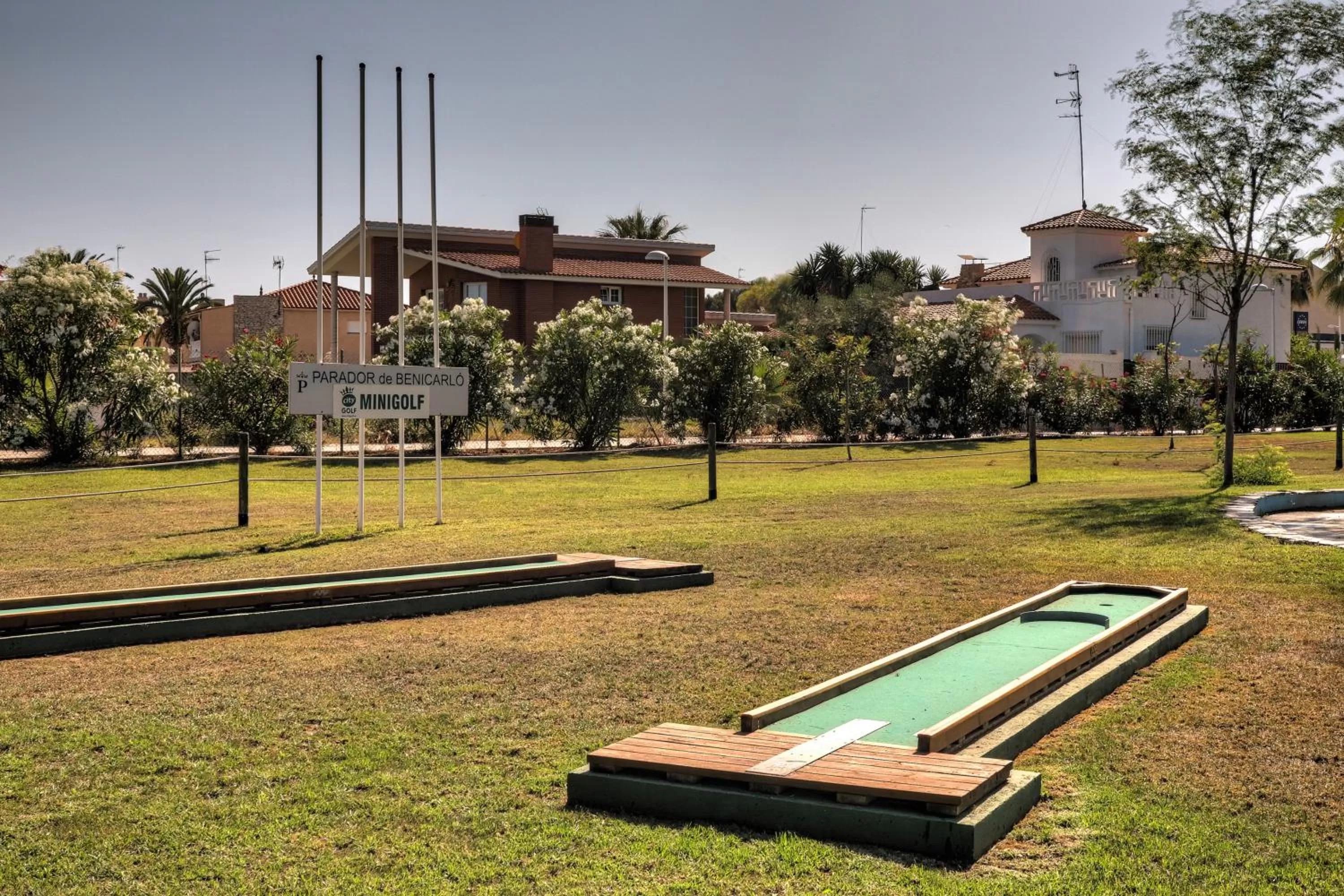 Minigolf in Parador de Benicarló