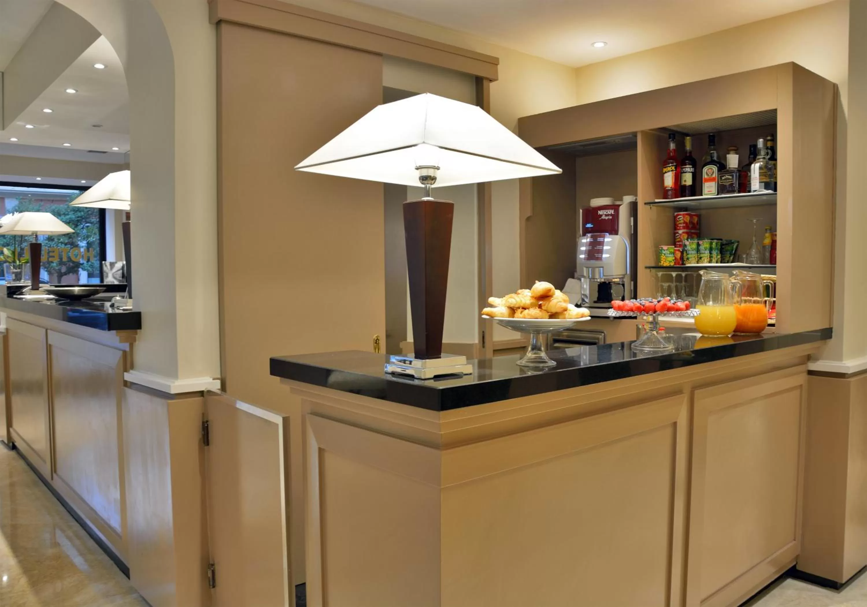 Lobby or reception in LH Hotel Lloyd Roma