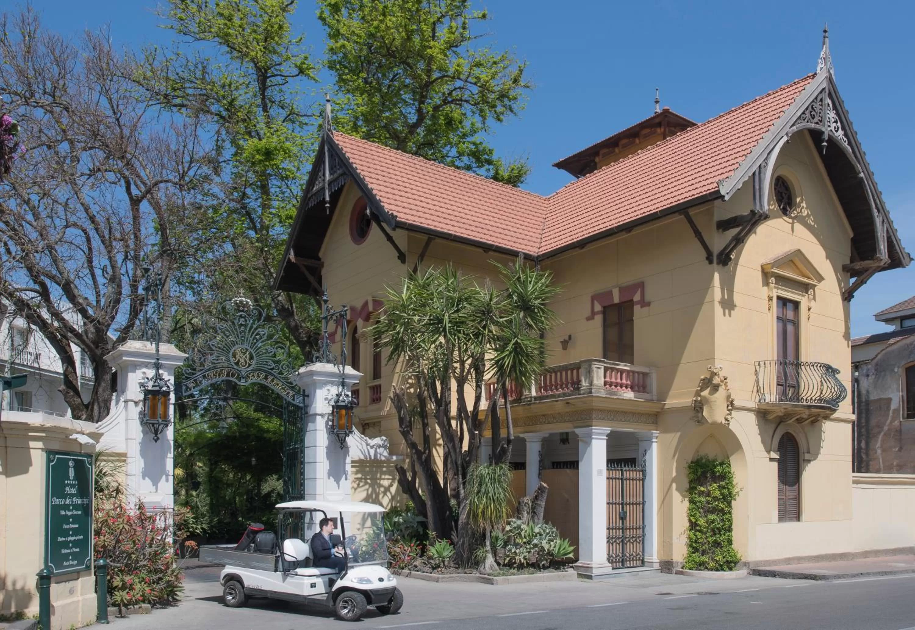 Nearby landmark in Parco dei Principi