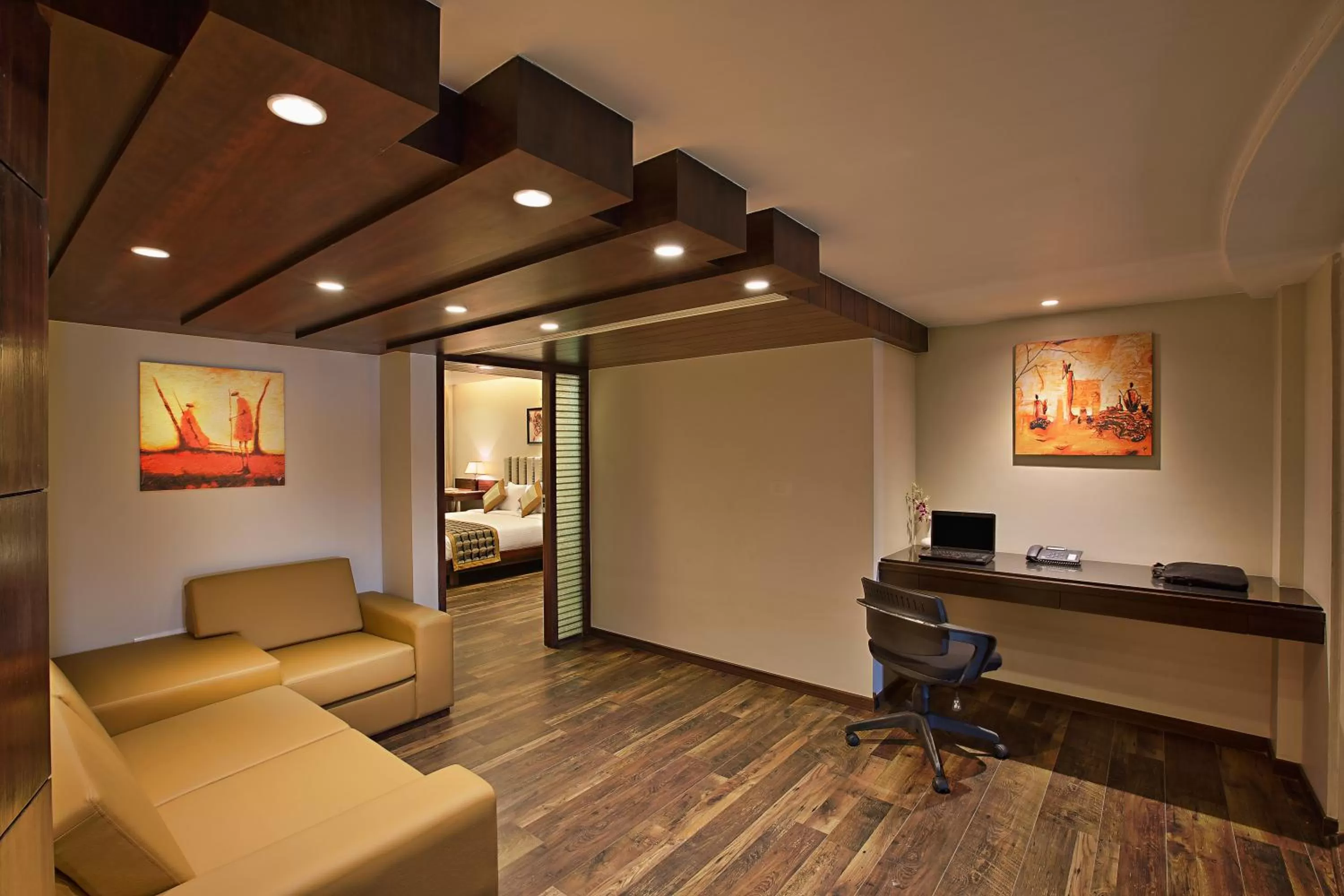 Seating area in Bizz The Hotel