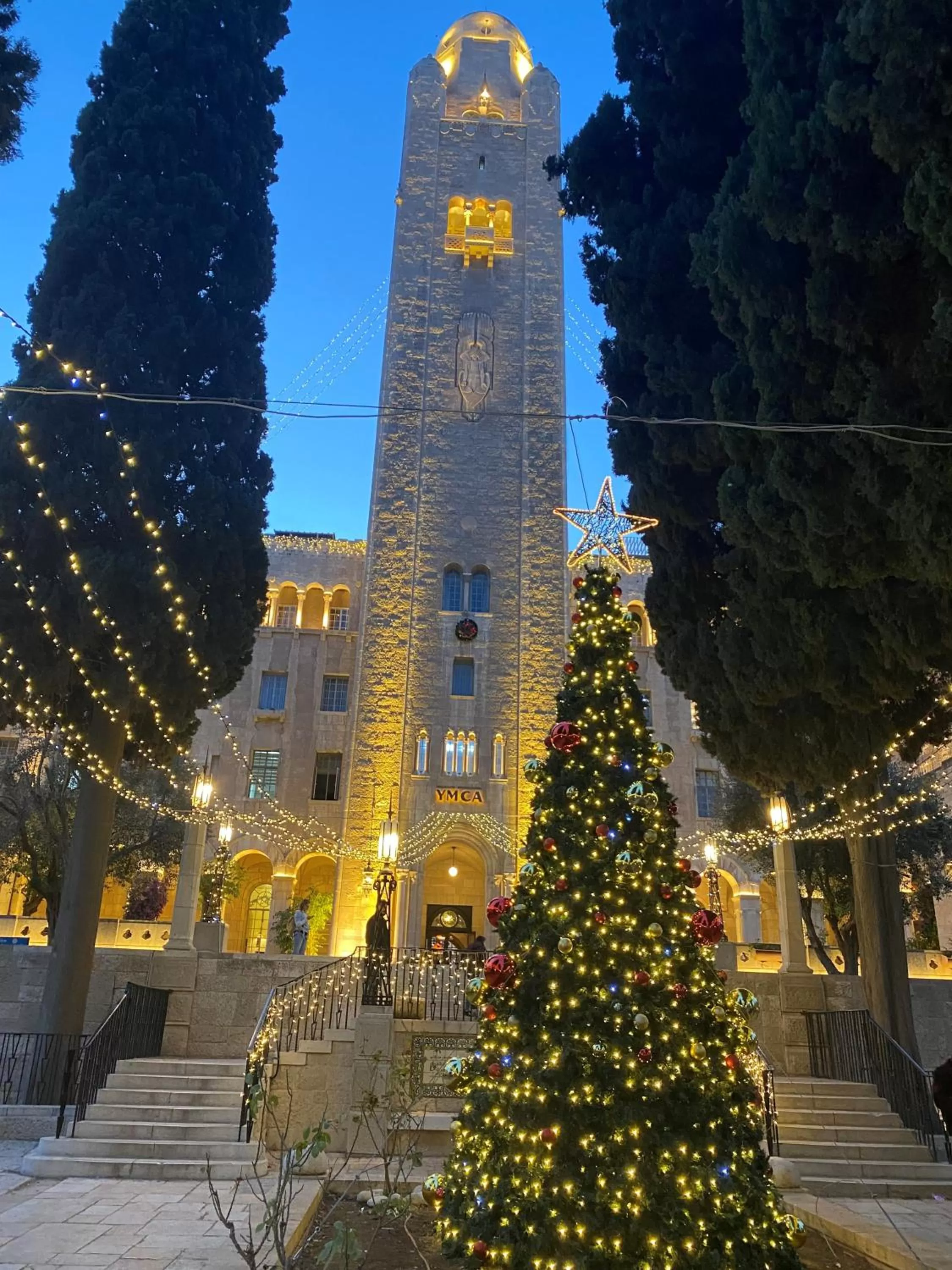 Property building in YMCA Three Arches Hotel