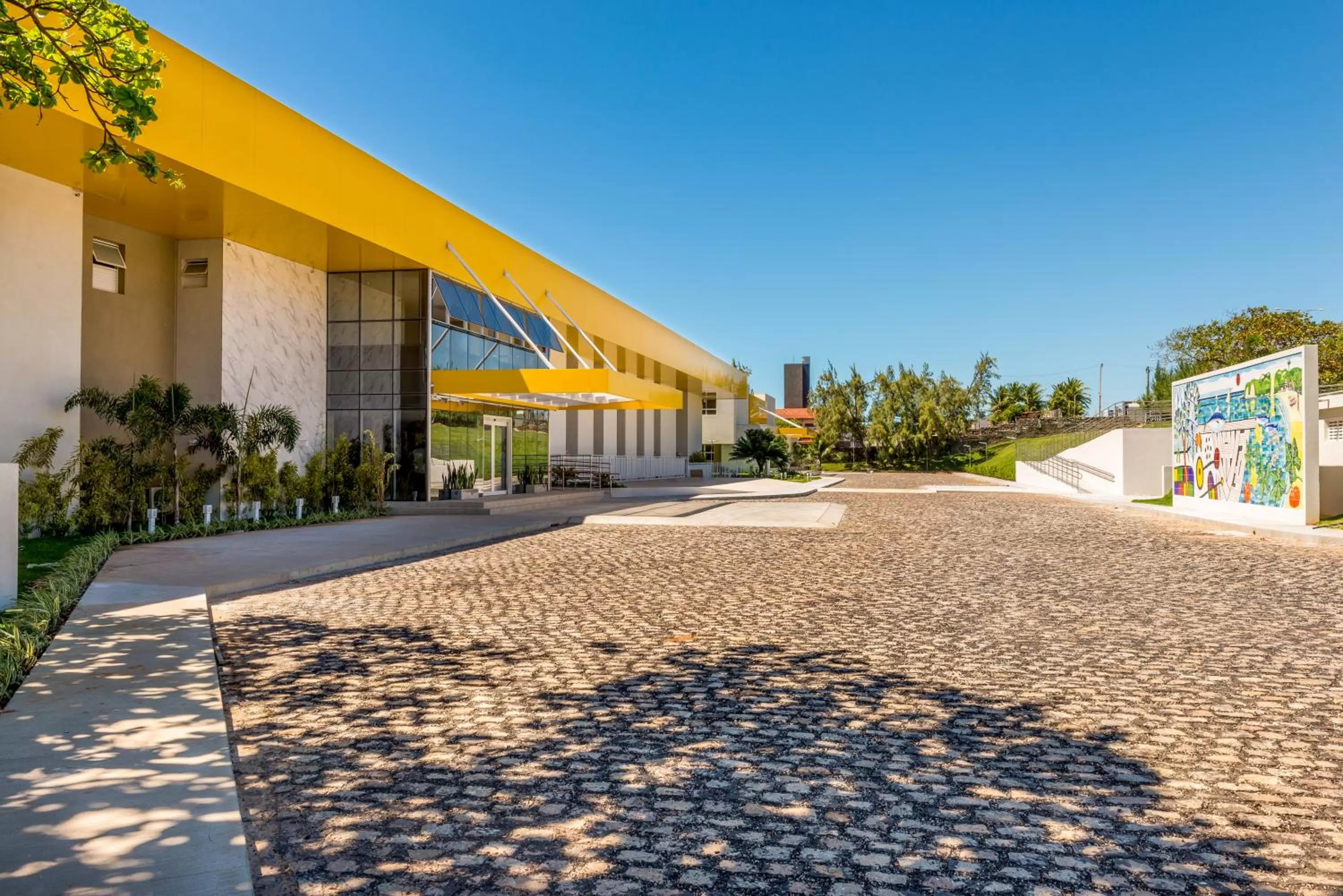Facade/entrance in Hotel Senac Barreira Roxa