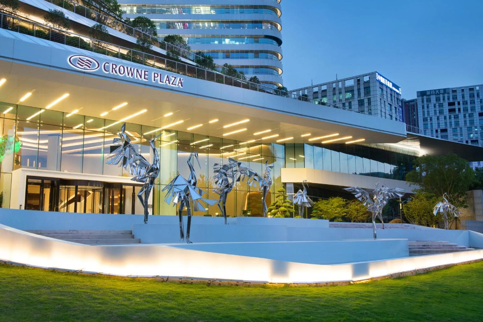 Property building in Crowne Plaza Wuhan Optics Valley by IHG