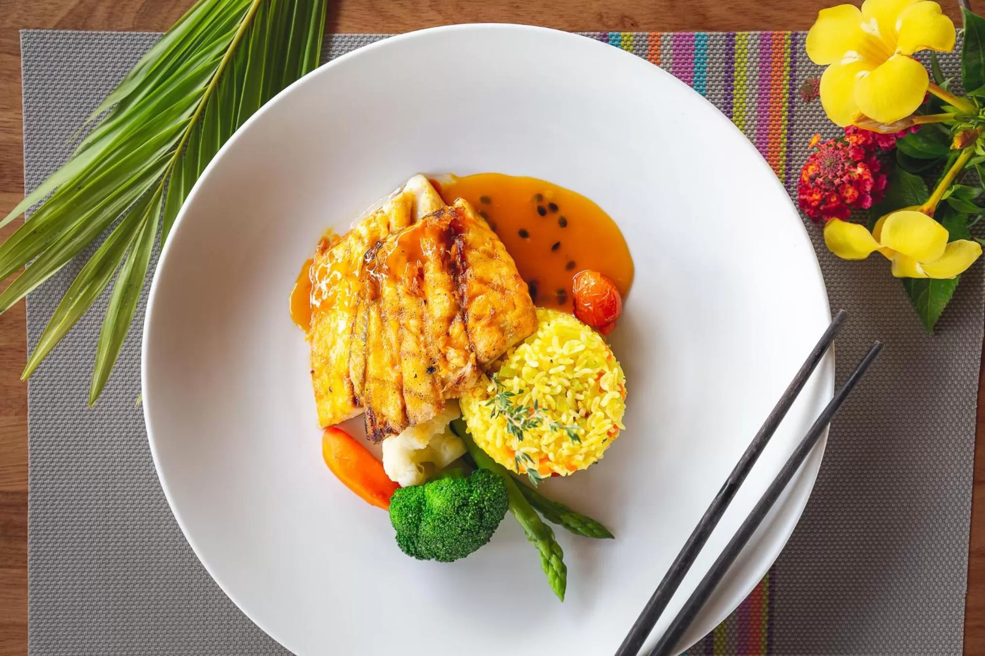 Food close-up in Can Tho Ecolodge