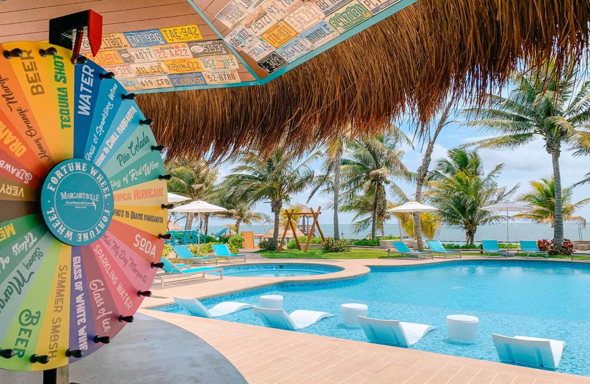 Decorative detail in Margaritaville Island Reserve Riviera Cancún - A Karisma All-Inclusive Experience for All