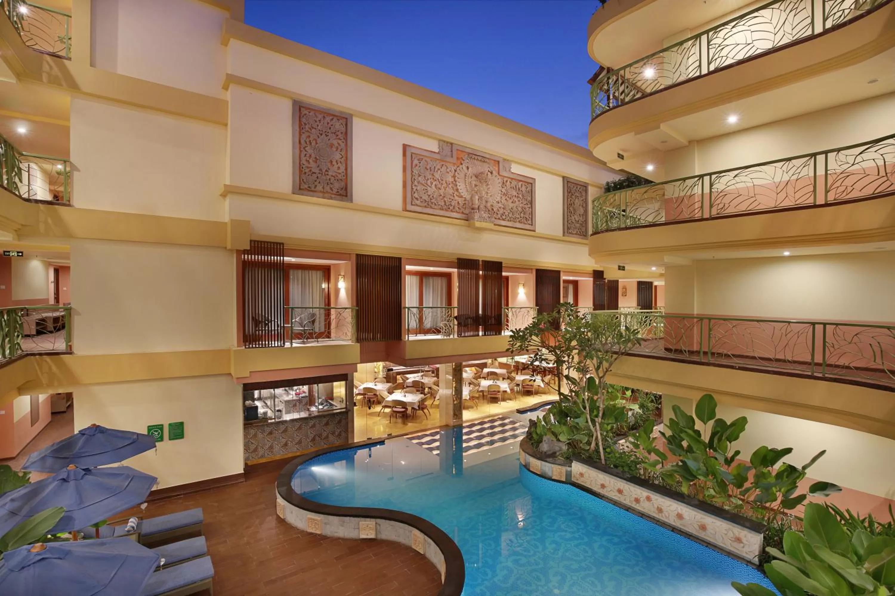 Swimming pool in SenS Hotel and Spa