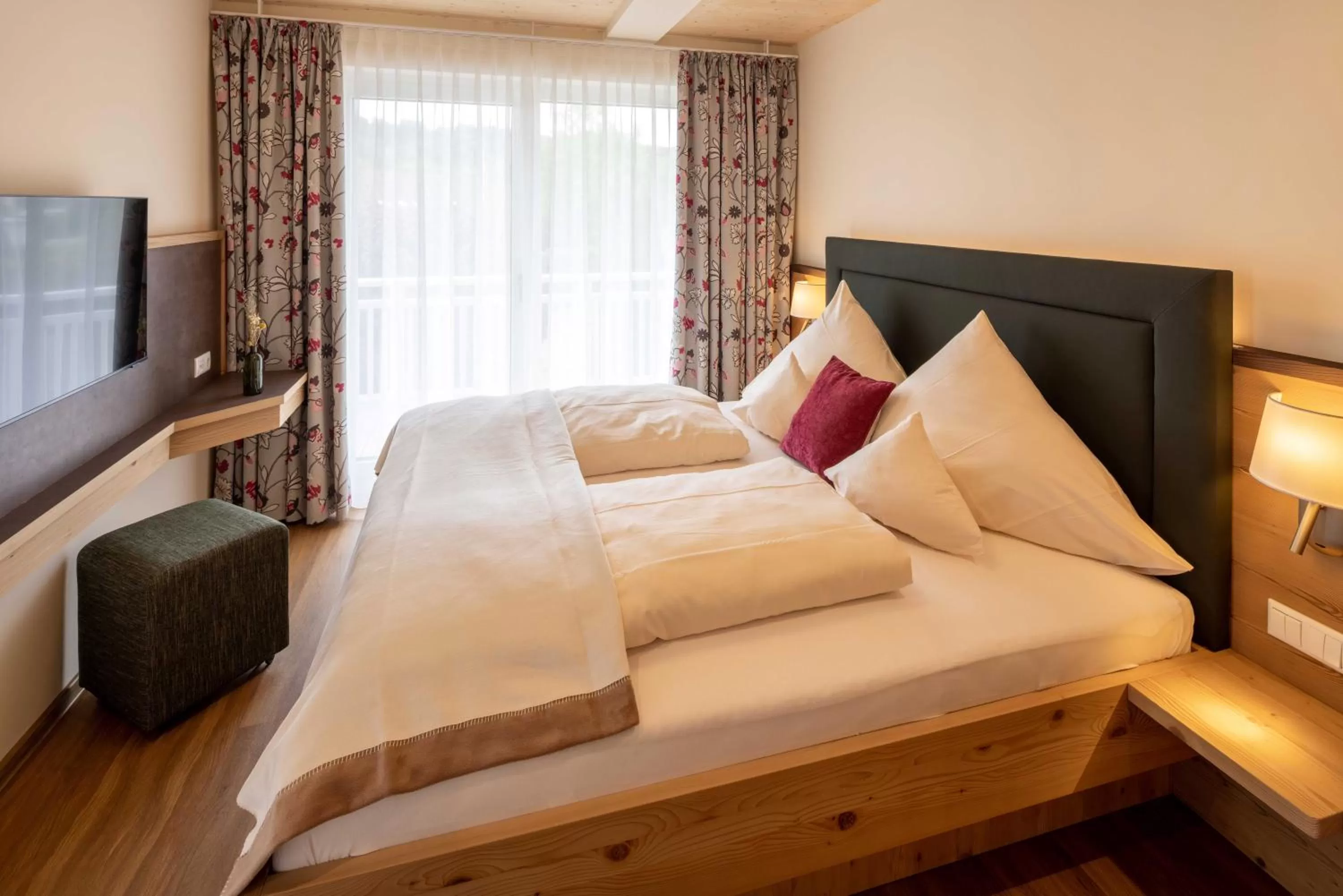 Bed in Hotel Sonnenhang