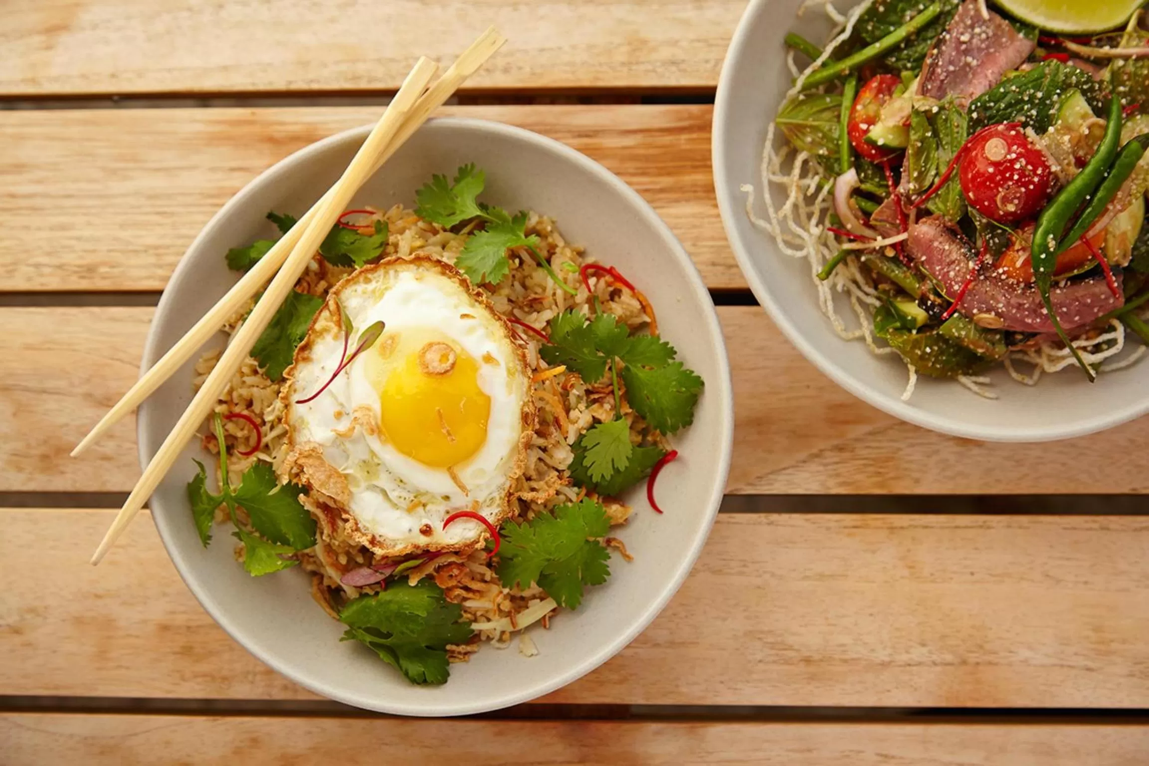 Food close-up in The Island House
