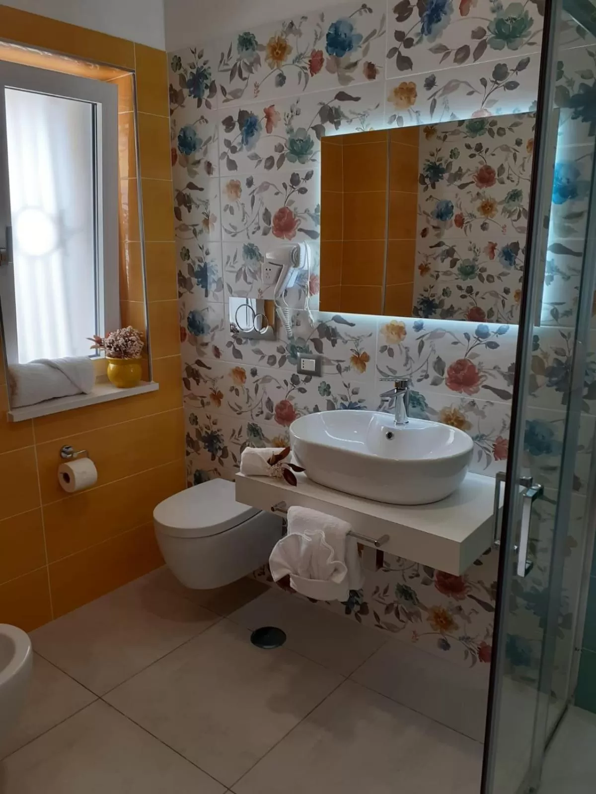 Shower in Rosy's House