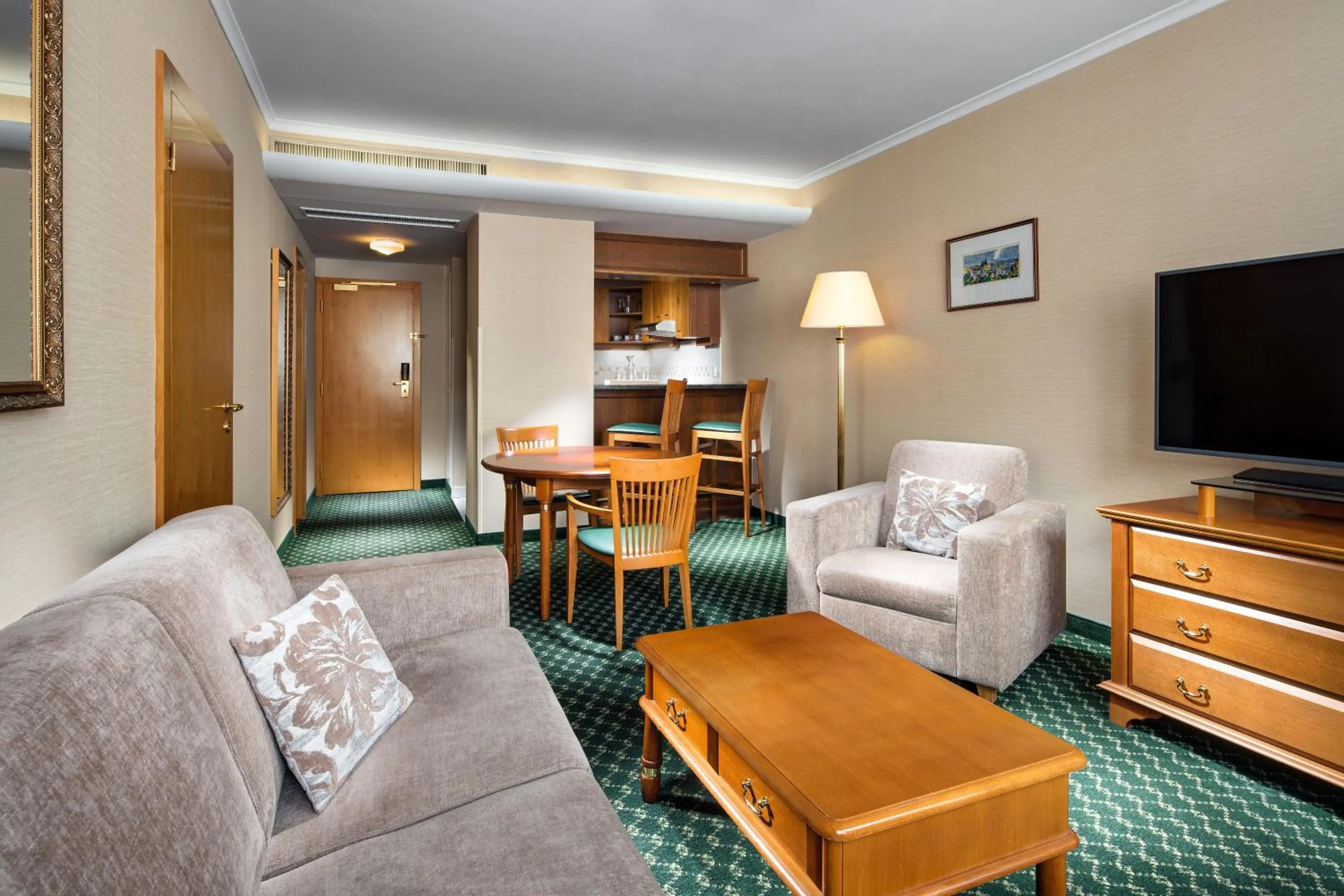 Living room in Mamaison Residence Downtown Prague