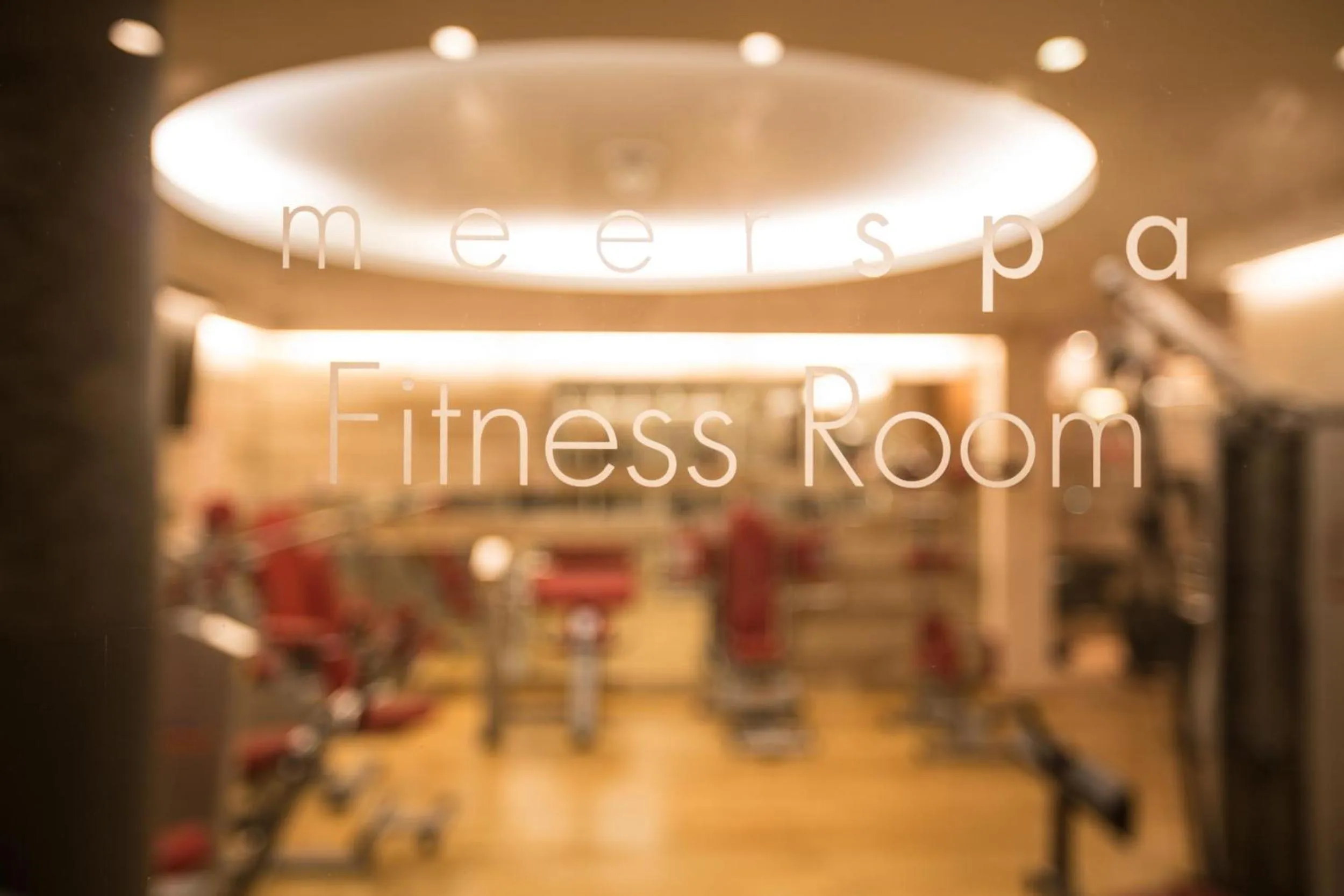 Fitness centre/facilities in Hotel AM MEER & Spa