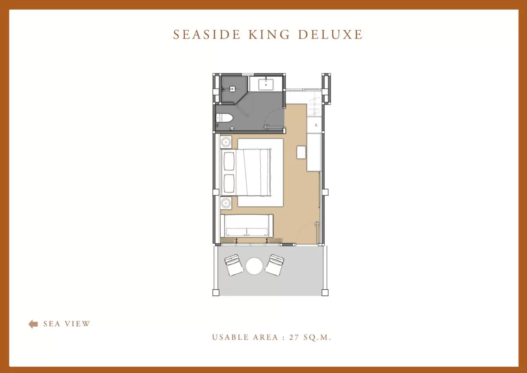 Floor plan in Ban Saithong Beach Resort