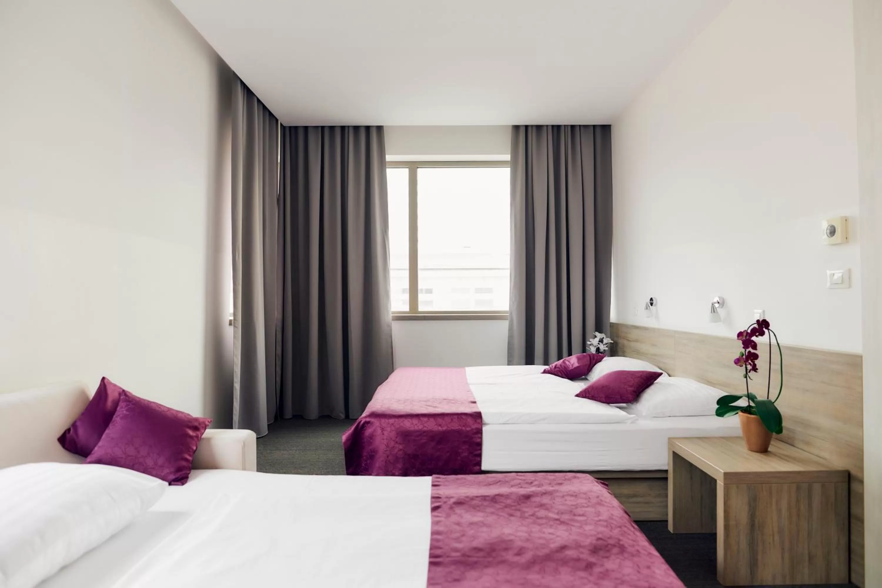 Bed in Hotel Meksiko