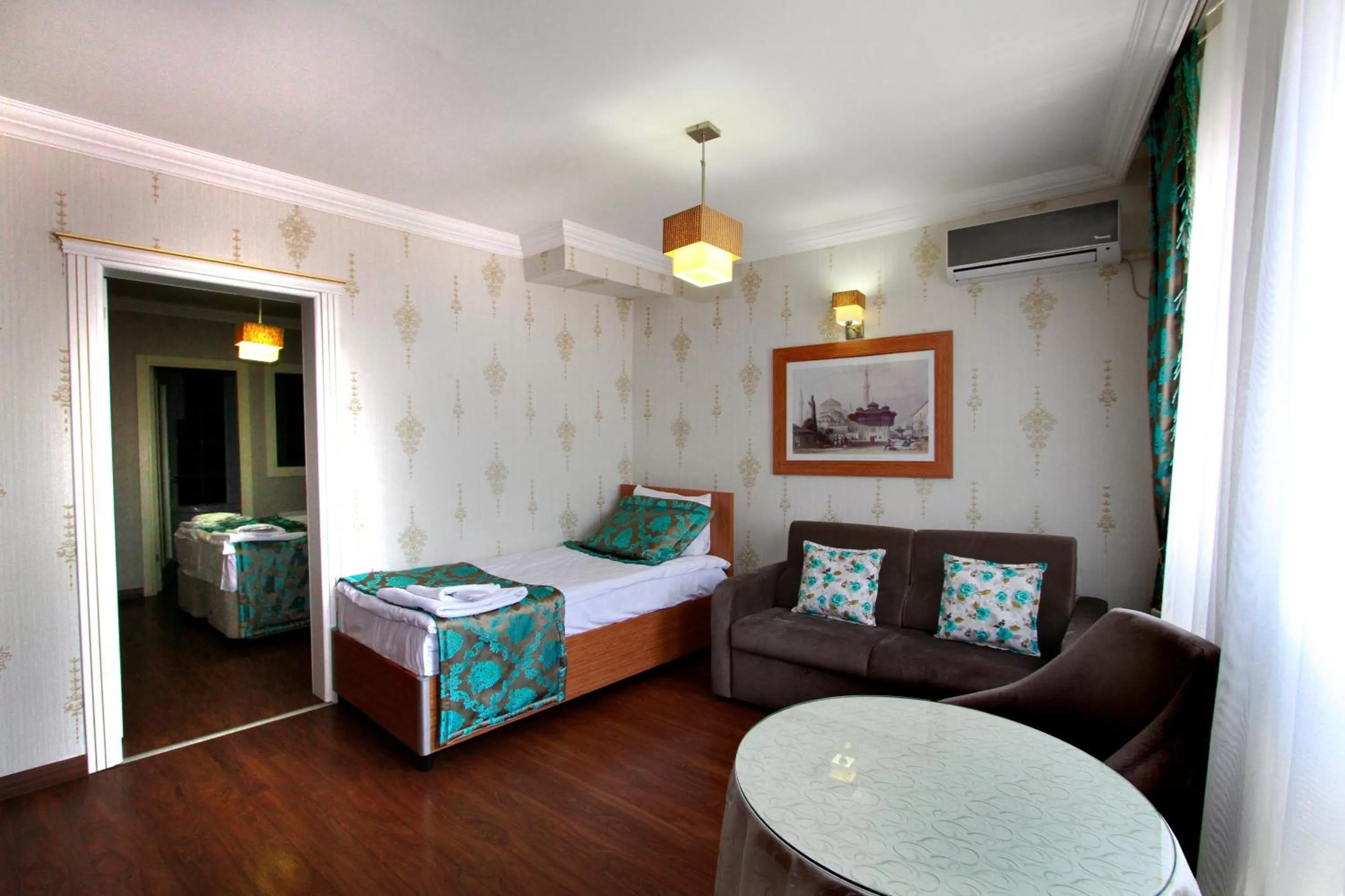 Bed in Agora Boutique Hotel & Bistro