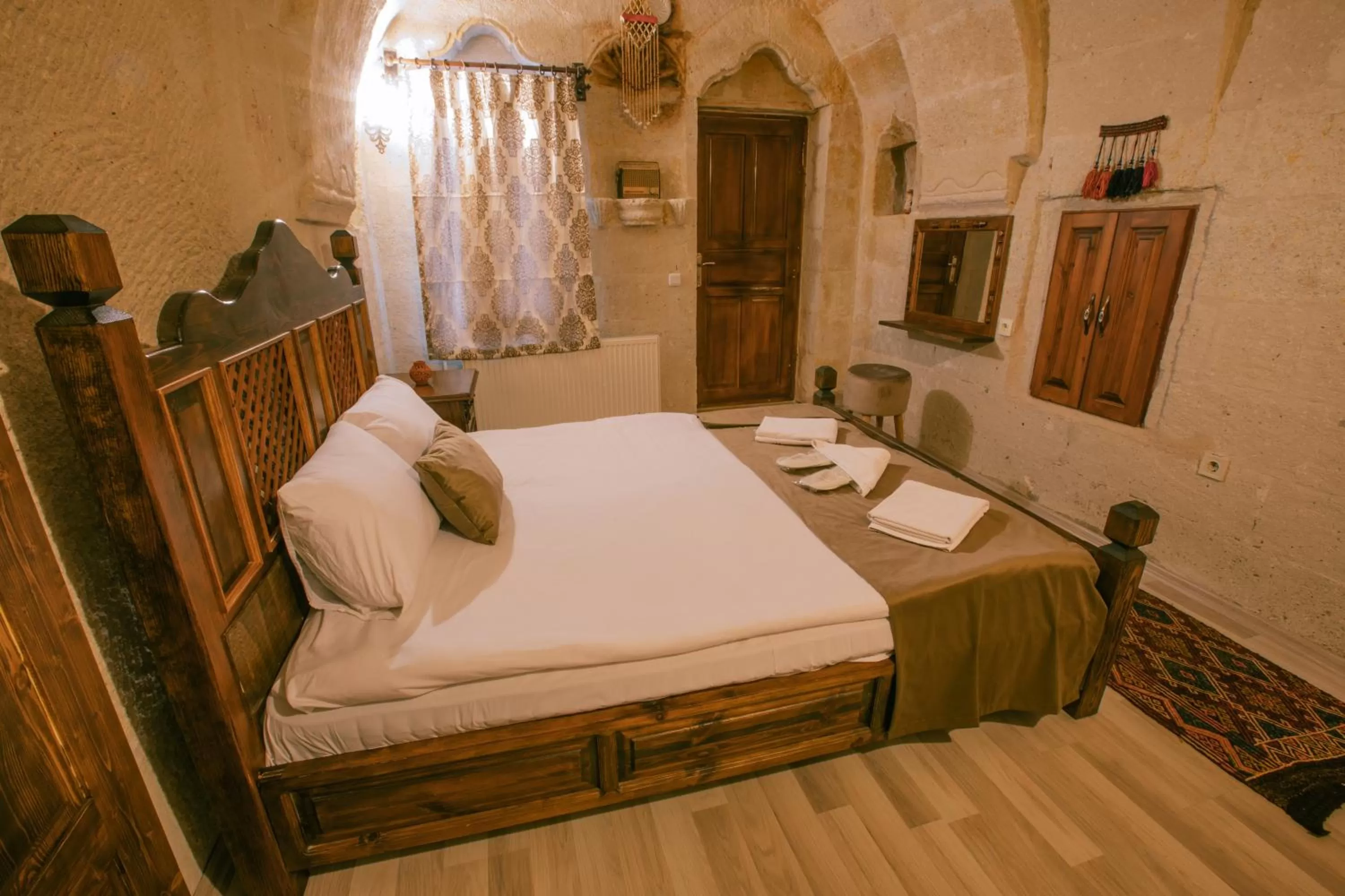 Photo of the whole room, Bed in Mia Cappadocia Cave Hotel