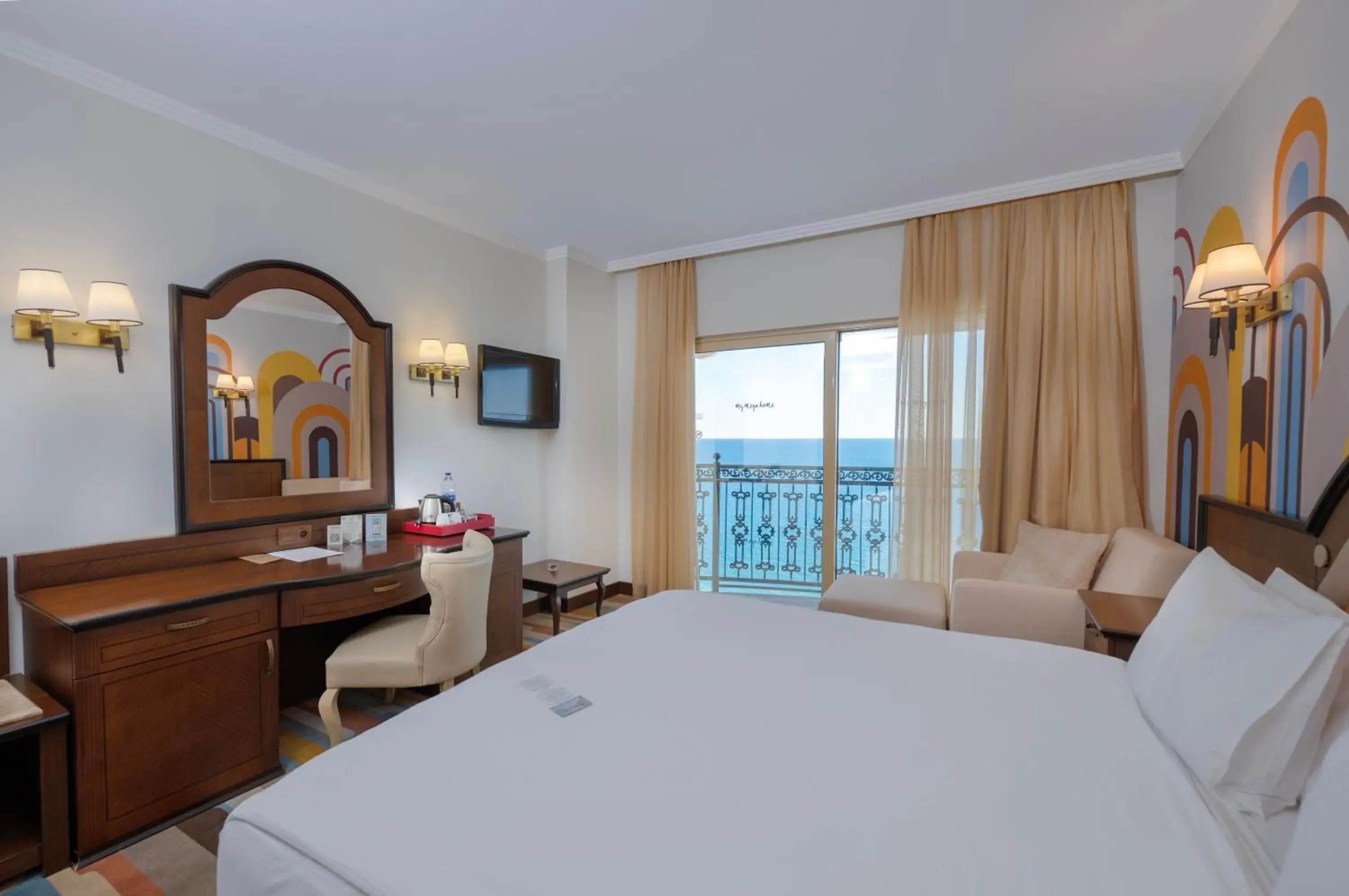 Deluxe Double or Twin Room with Sea View in Megasaray Westbeach Antalya - All Inclusive Deluxe Double or Twin Room with Sea View in Megasaray Westbeach Antalya - All Inclusive