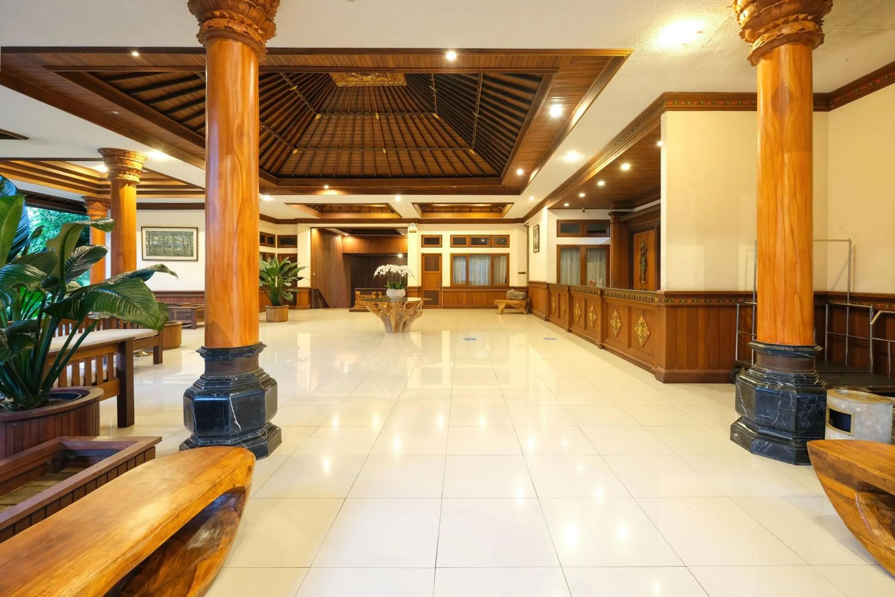 Lobby or reception in Bhuwana Ubud Hotel and Farm