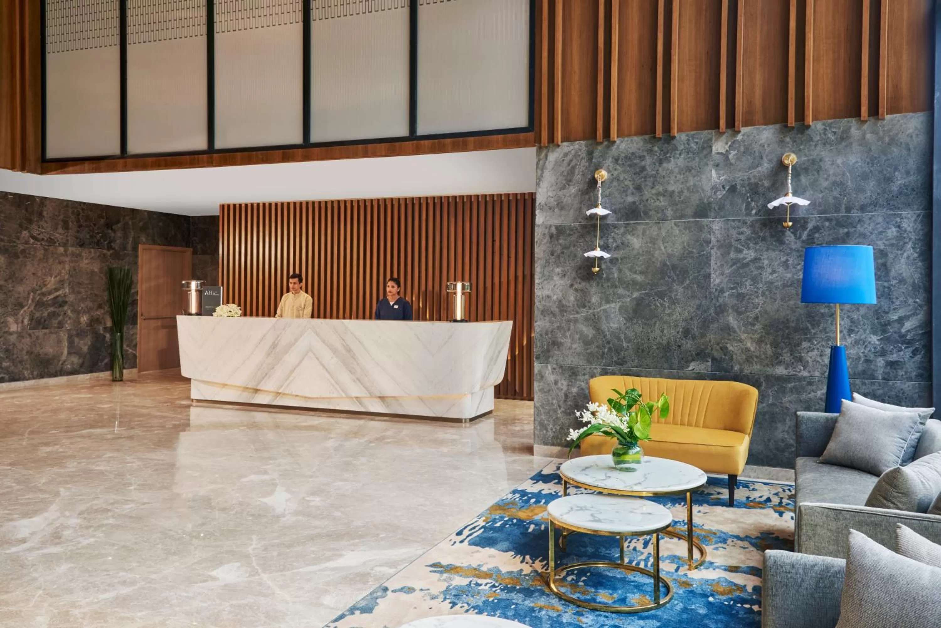 Lobby or reception in Novotel Mumbai International Airport