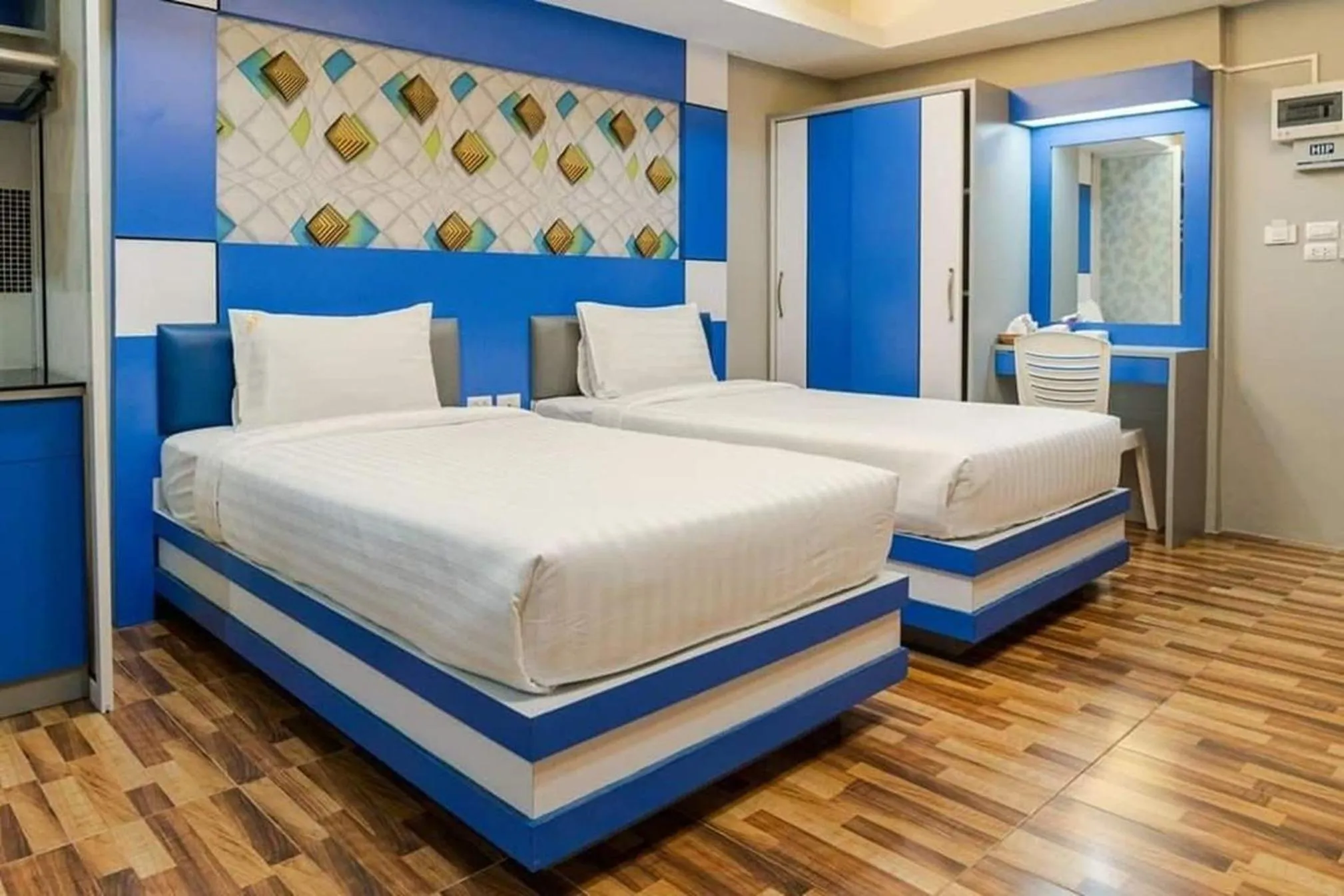 Bed in The Ring Residence