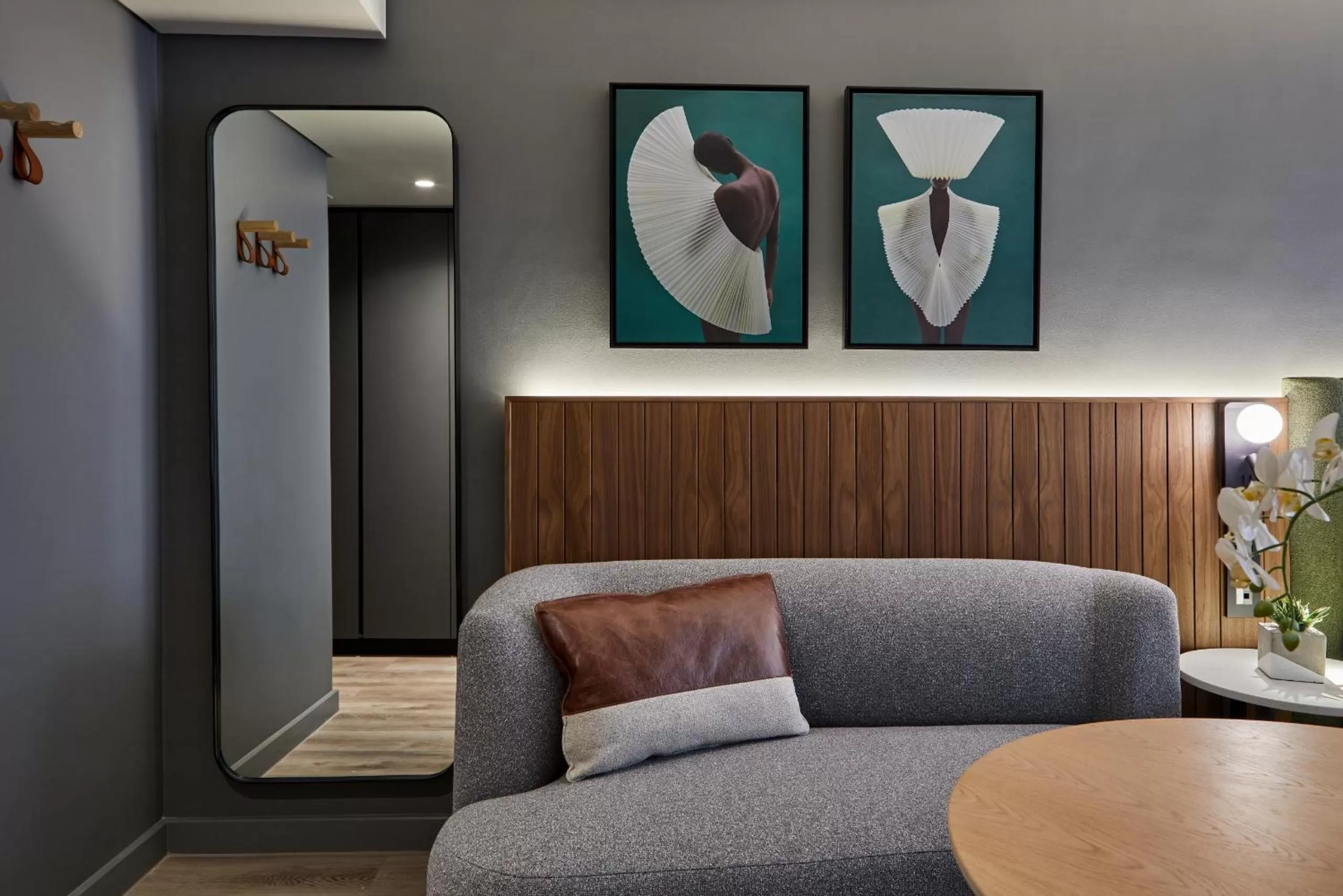 Seating area in The Rockefeller Hotel by NEWMARK