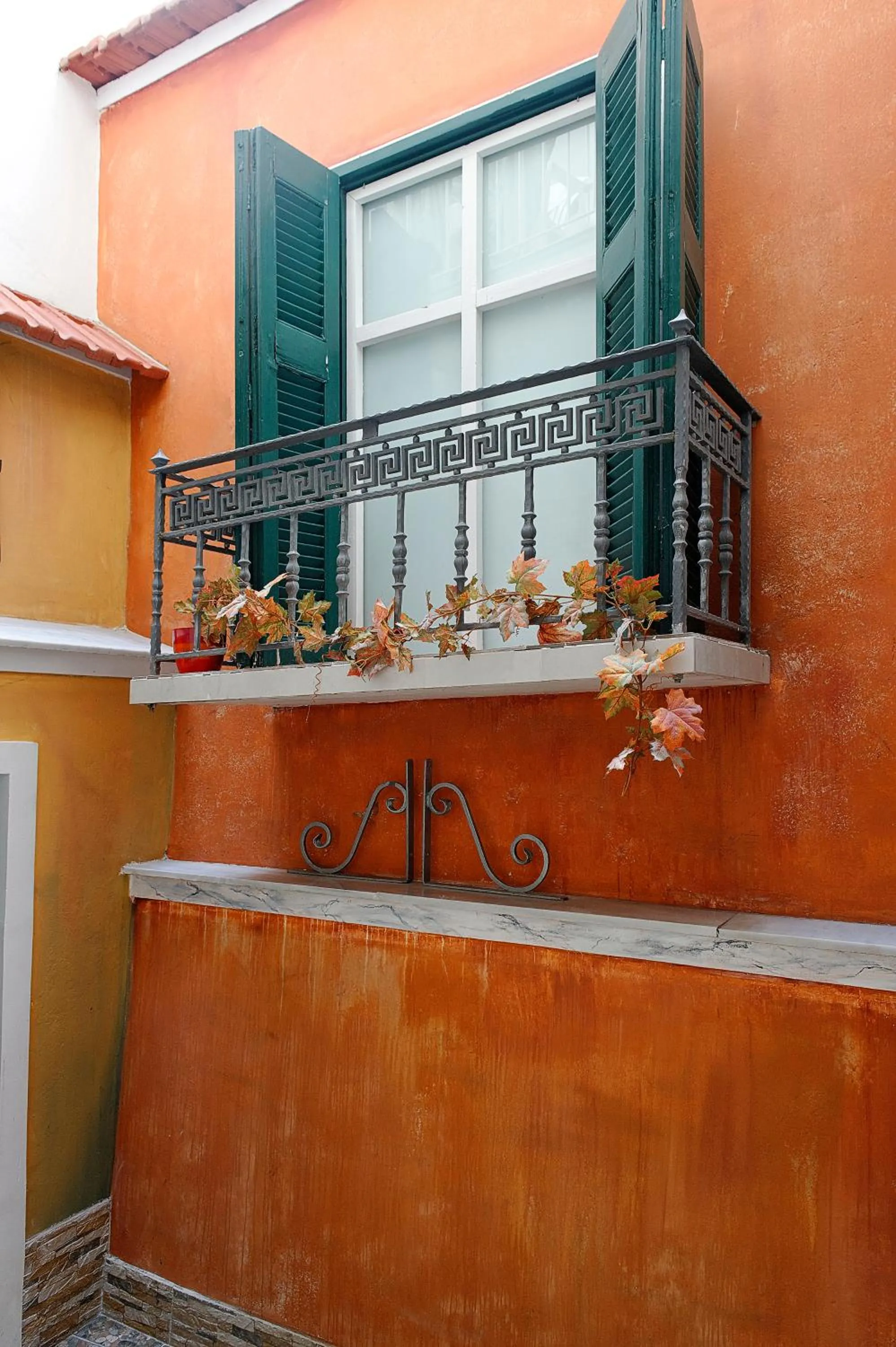 Patio in Marble House