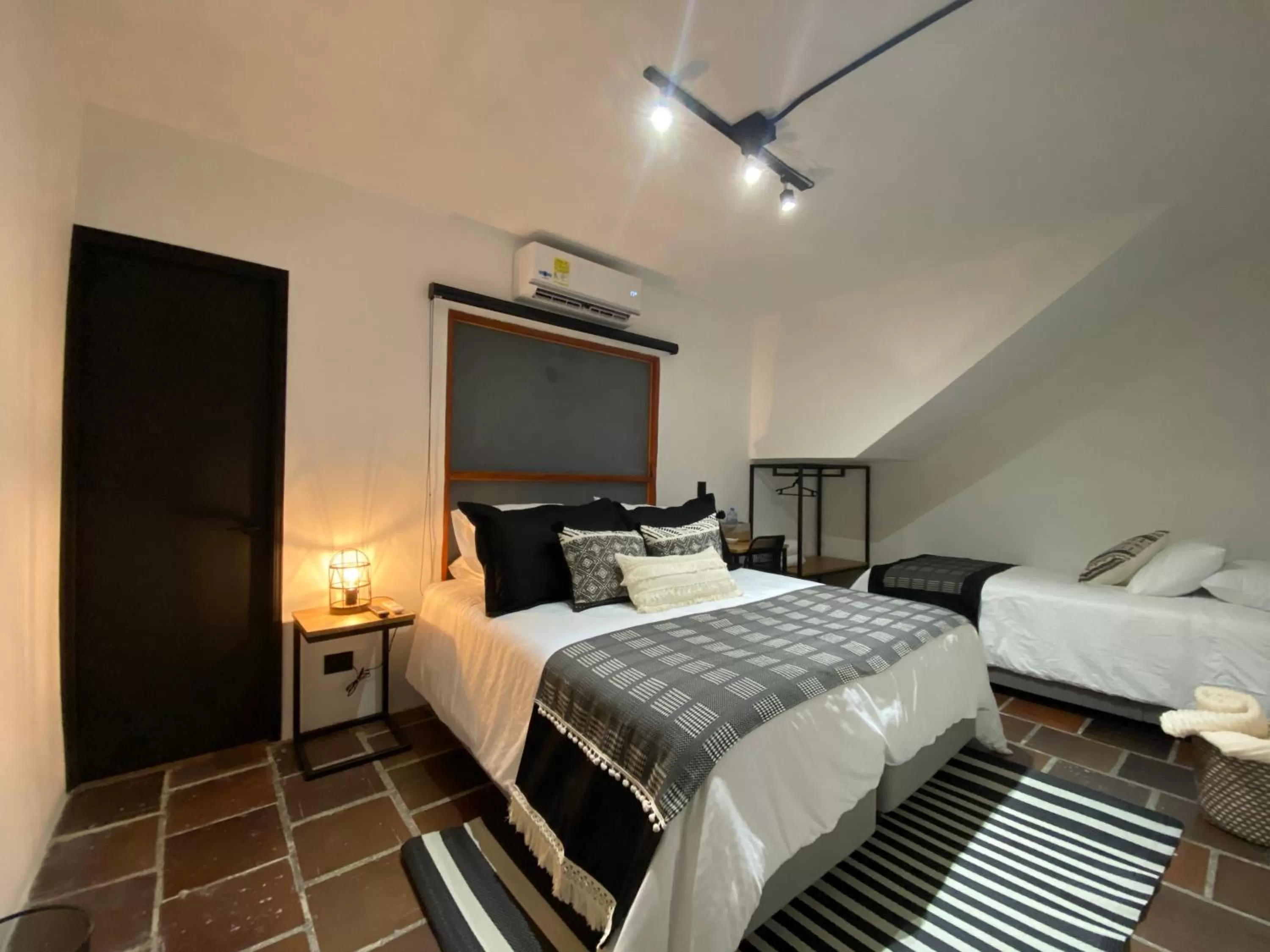 Bedroom, Bed in Casa Medallo