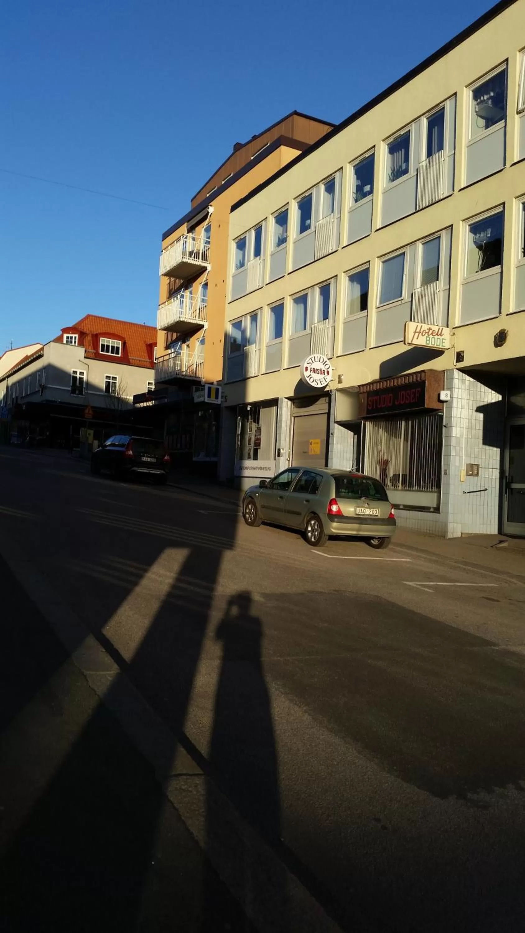 Facade/entrance in Hotell Bode