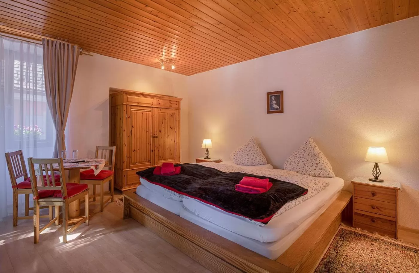 Photo of the whole room, Bed in Hotel & Restaurant Sichelschmiede