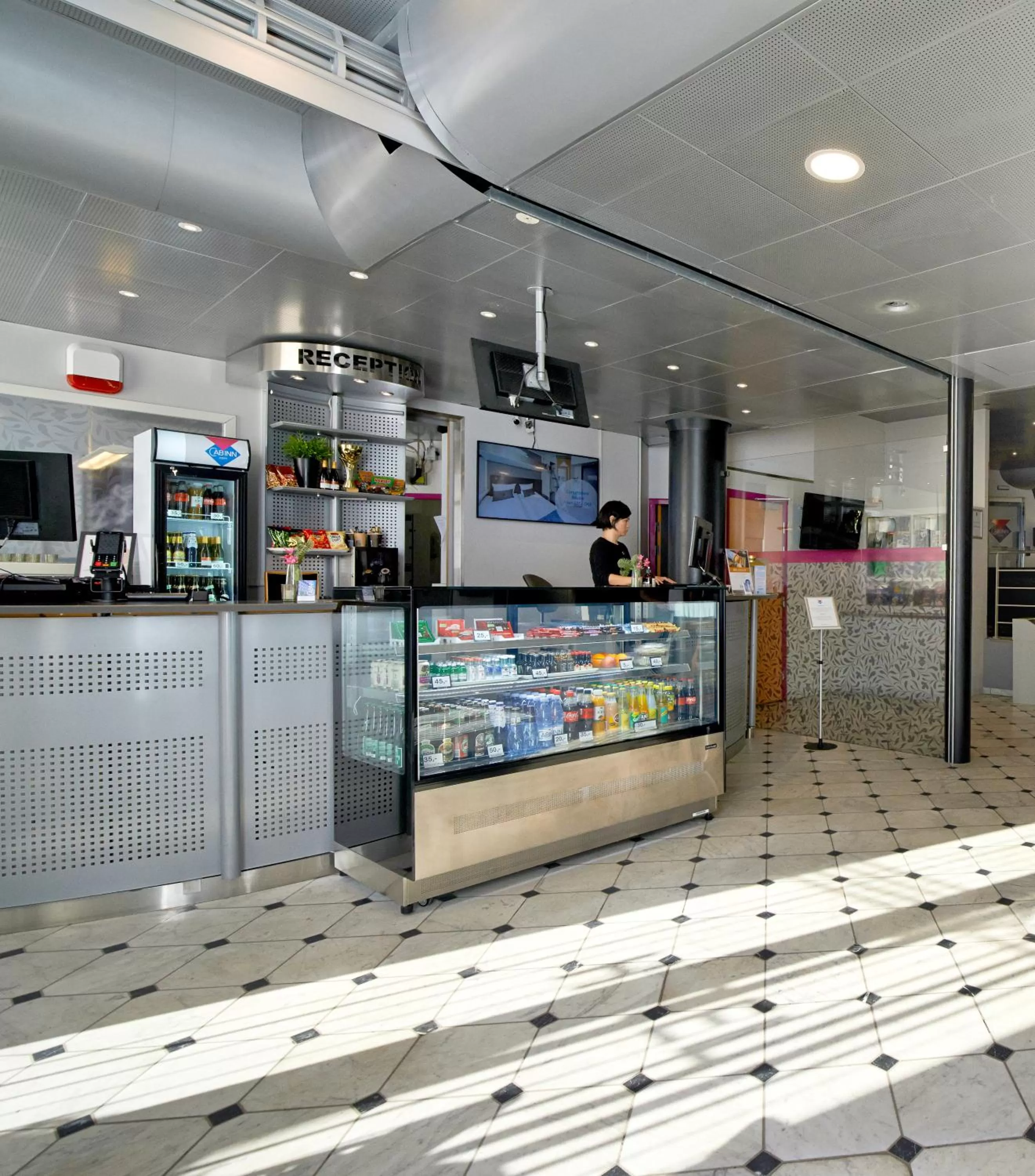 Lobby or reception in Cabinn Scandinavia