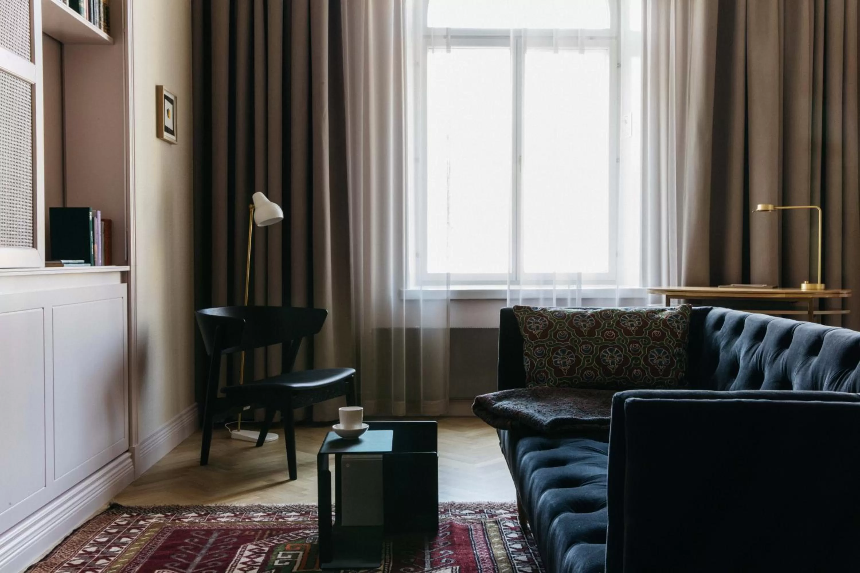 Living room in Hotel St. George Helsinki