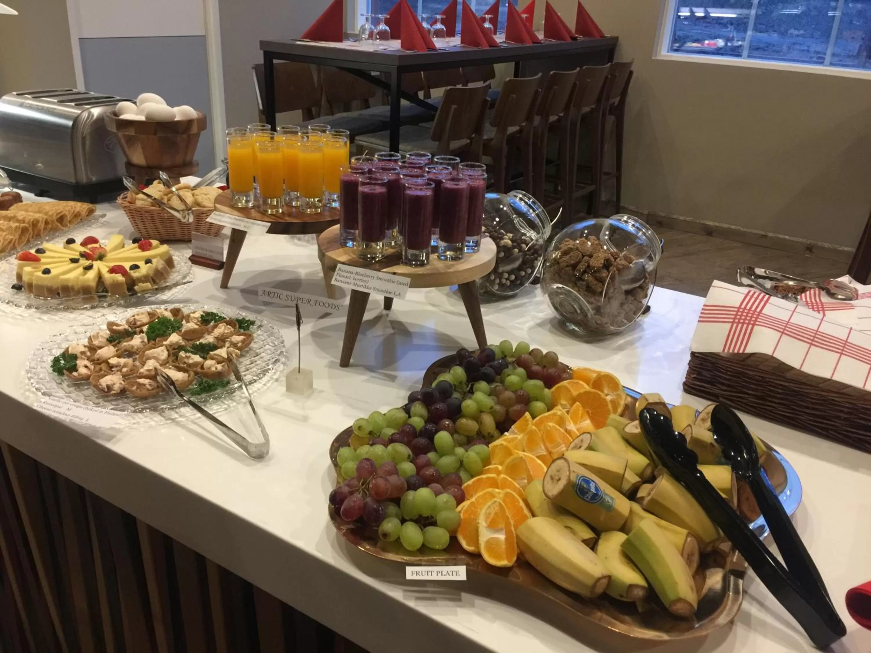 Breakfast in Santa Claus Holiday Village