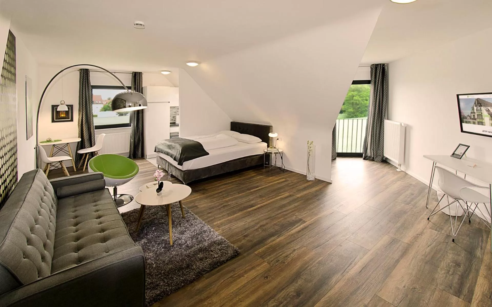 Photo of the whole room, Bed in Eco Smart Apartments Nürnberg Süd