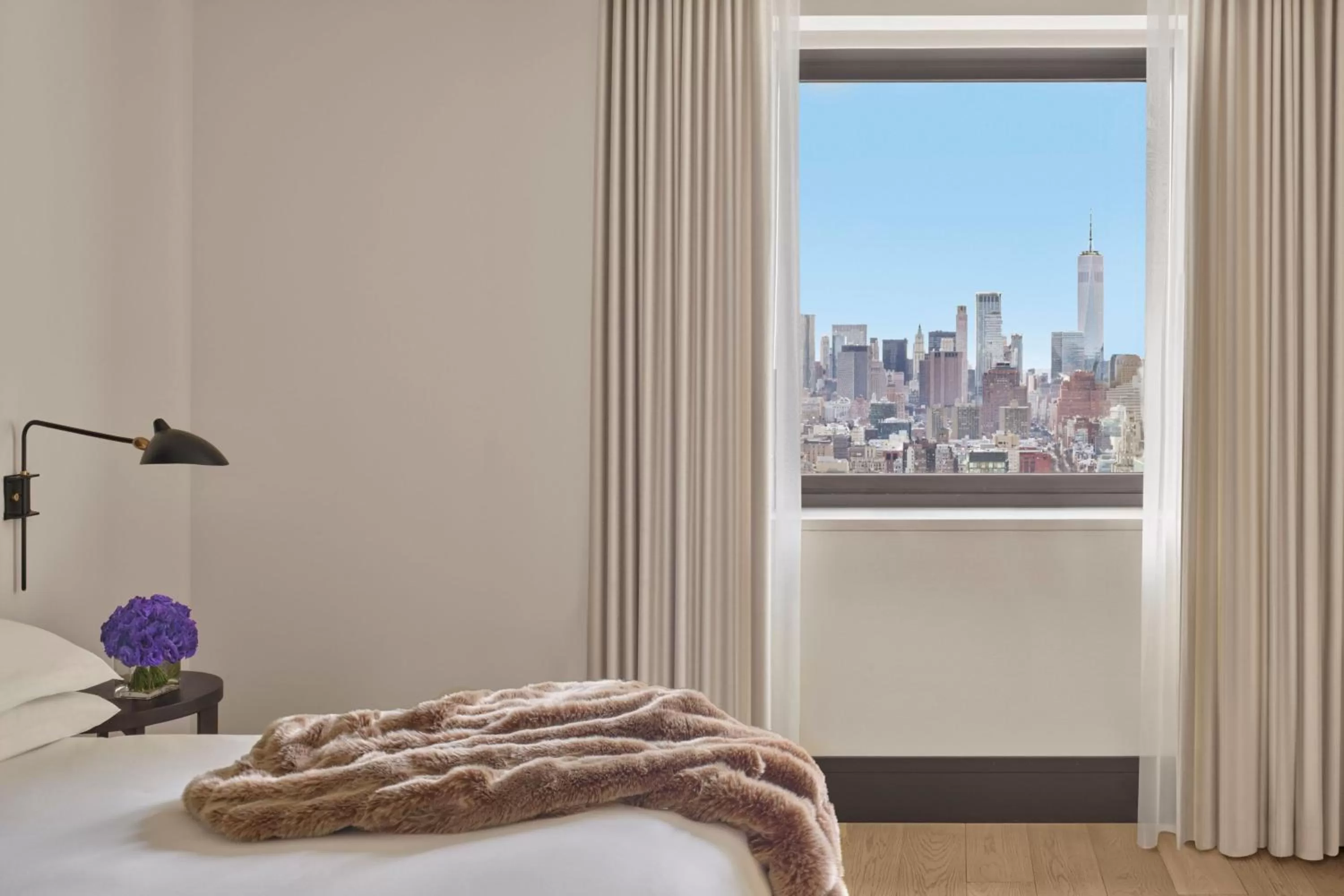 Bedroom, Bed in The New York EDITION