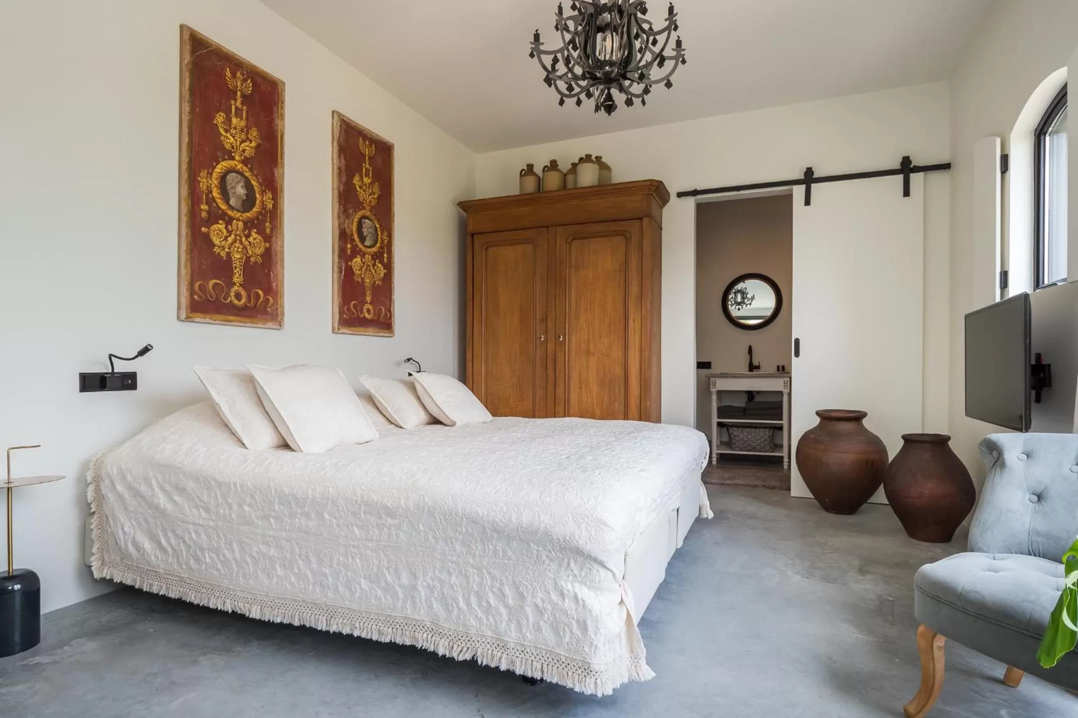 Bedroom, Bed in De Oosterling