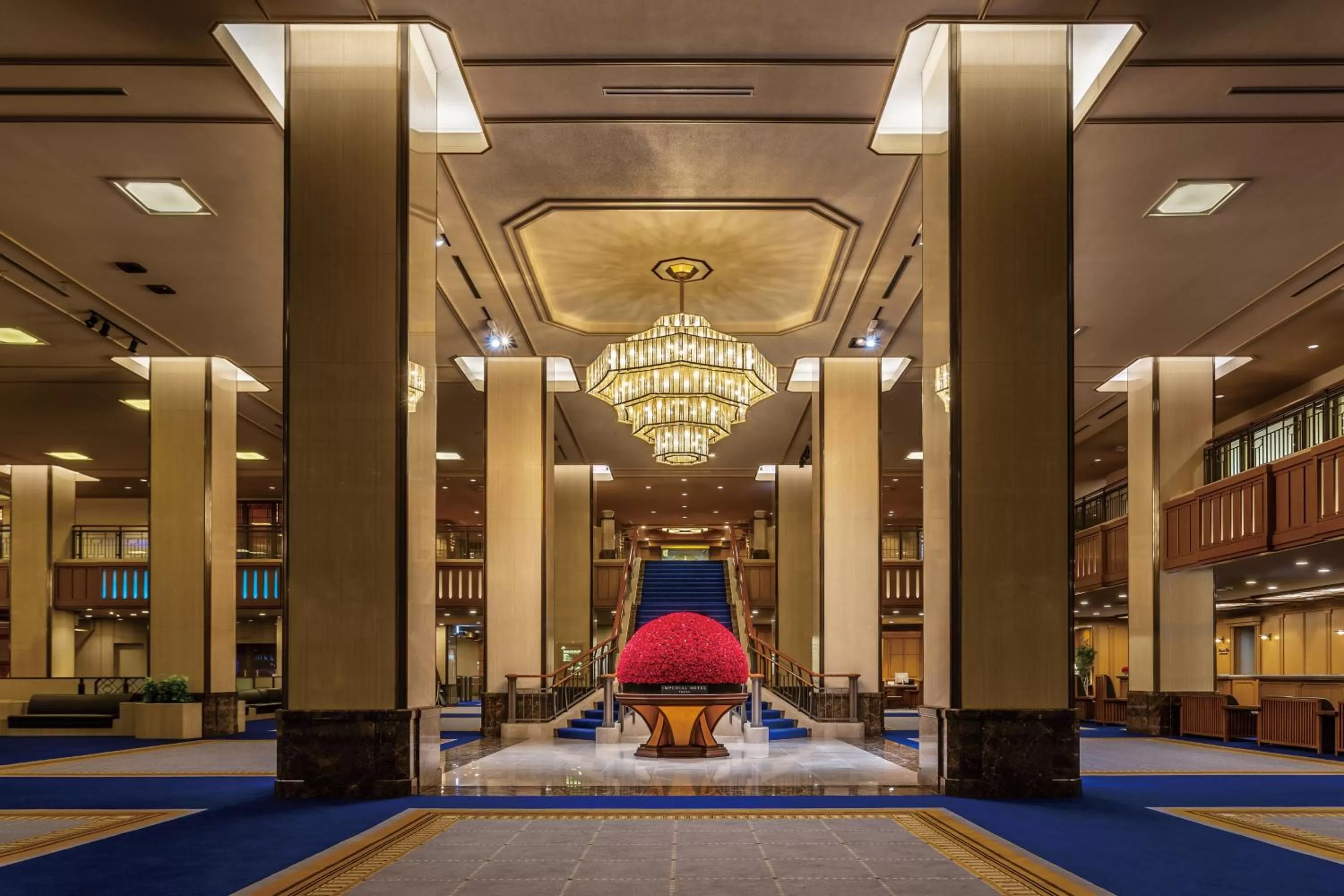 Lobby or reception in Imperial Hotel Tokyo