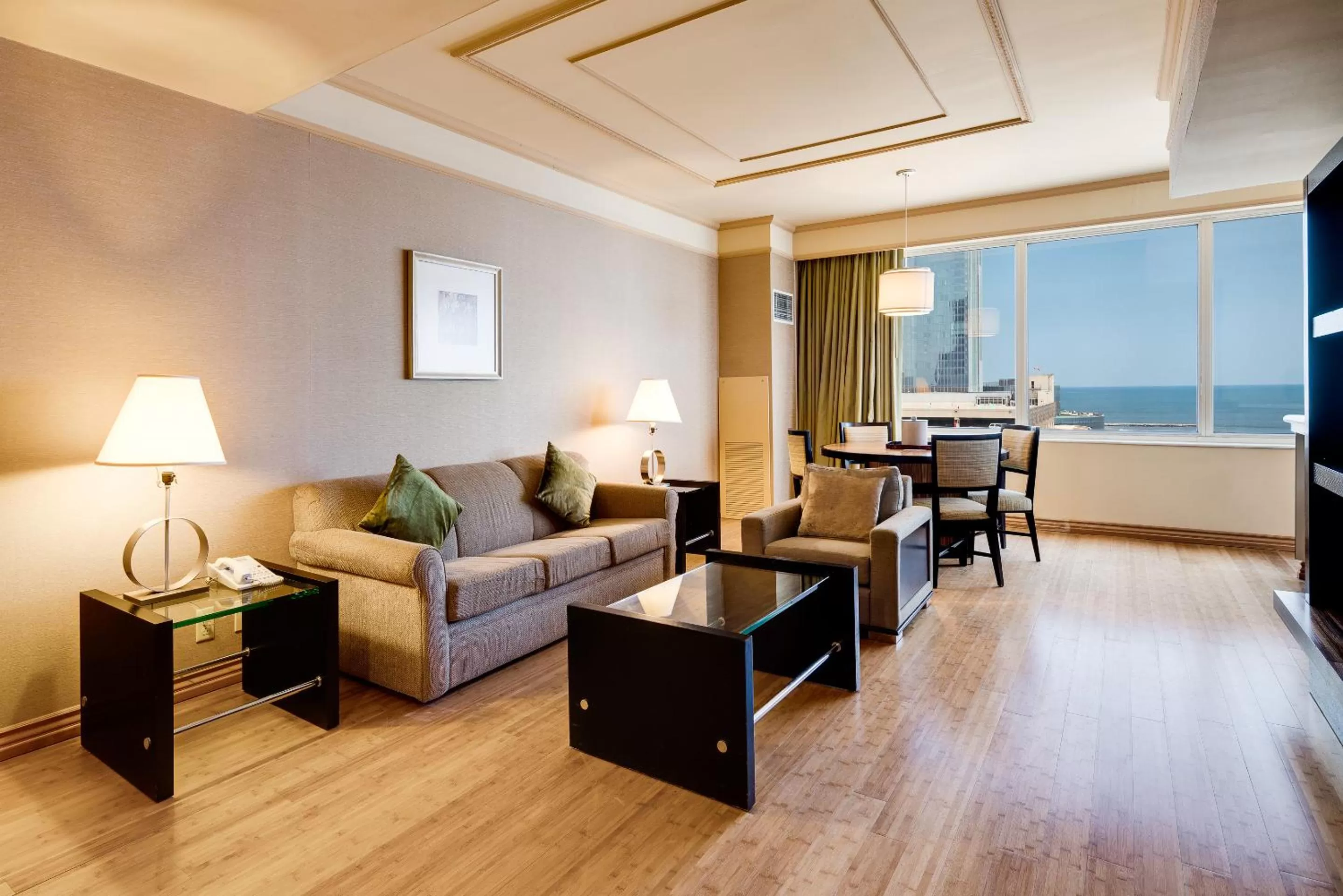 Seating area in Showboat Hotel Atlantic City