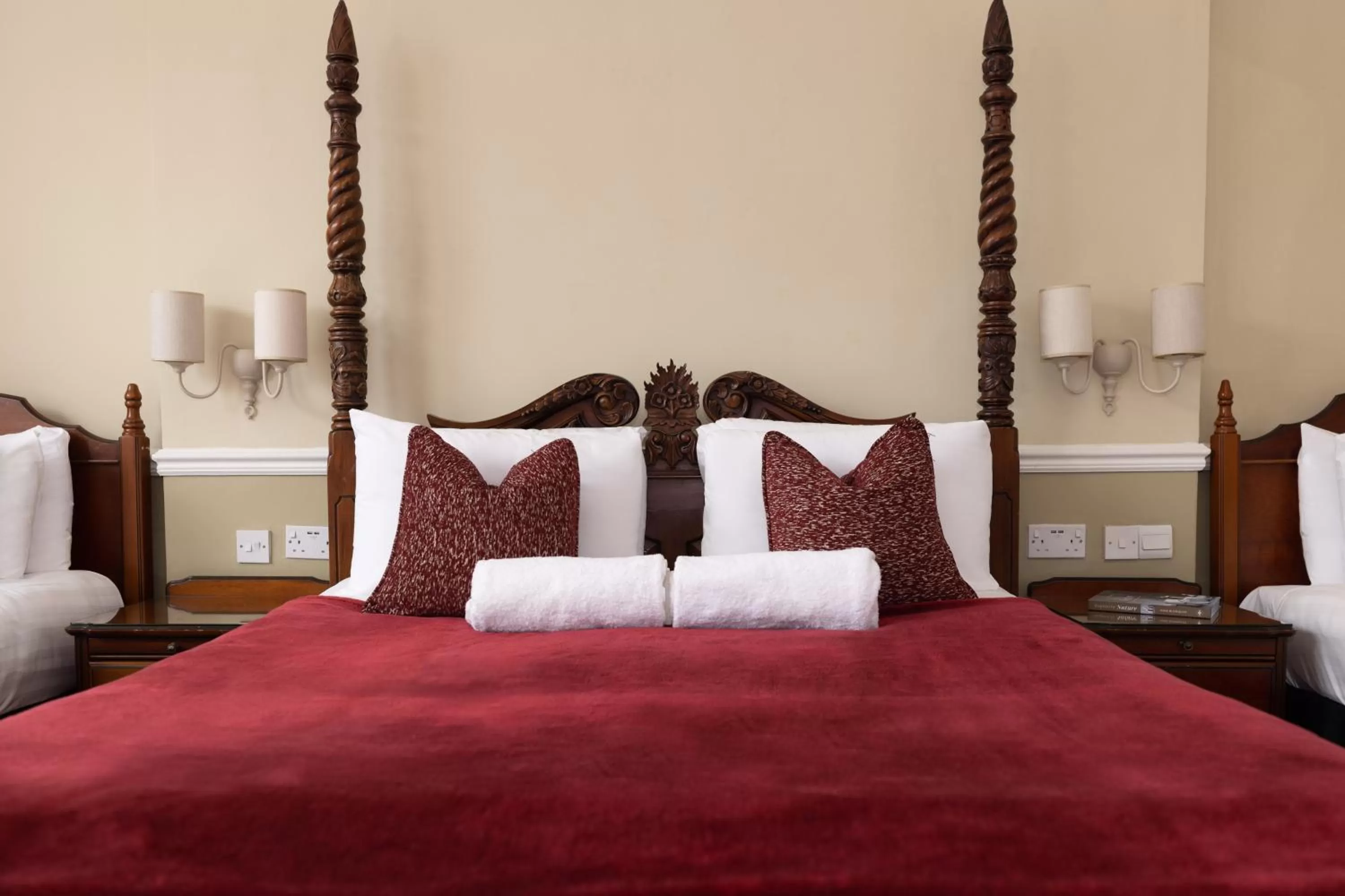 Bed in The Haymarket Hotel