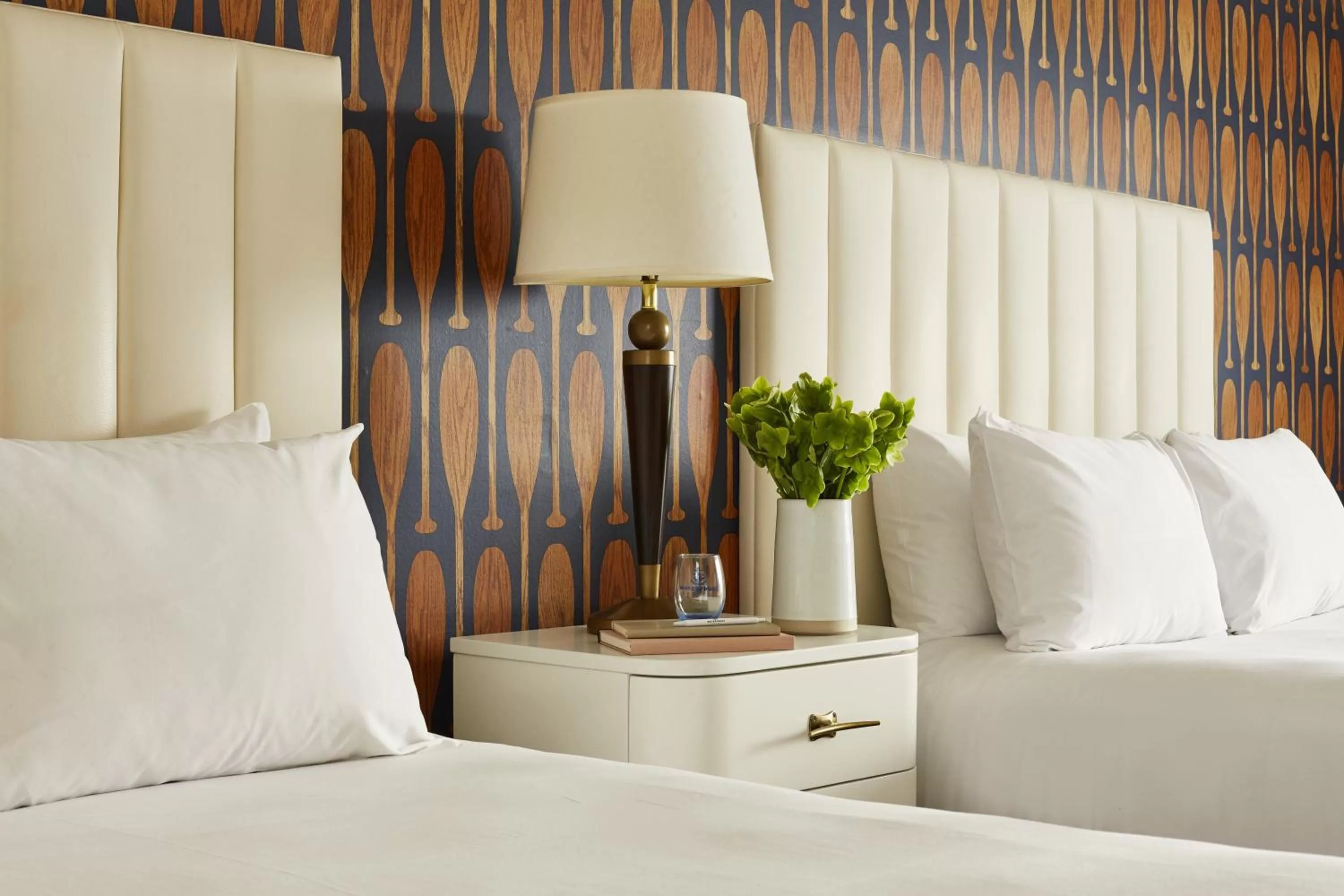 Bed in Waterfront Hotel, part of JdV by Hyatt