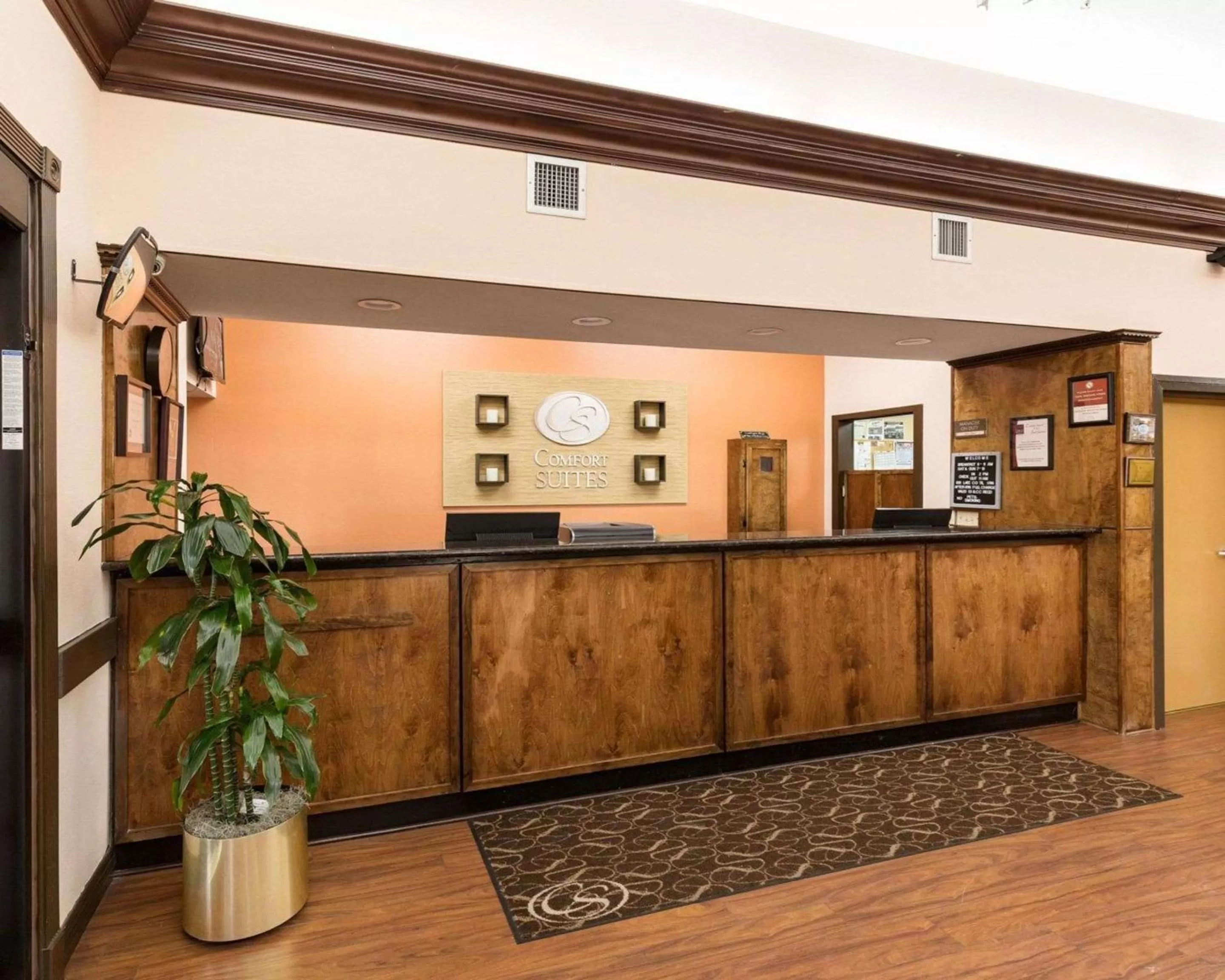 Lobby or reception in Comfort Suites Lake Jackson Clute
